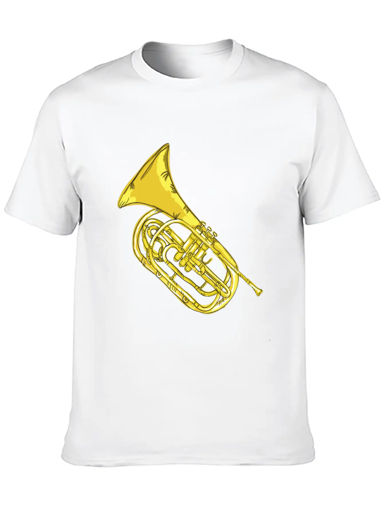 Trumpet Unisex Short Sleeve Soft Cotton T-Shirt – Casual Everyday Wear