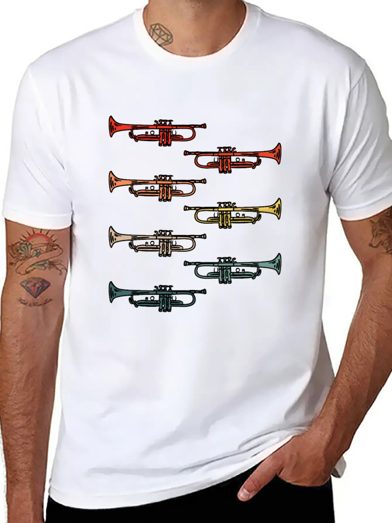 Trumpets Stylish Everyday T-Shirt – Unisex Basic Cotton Tee