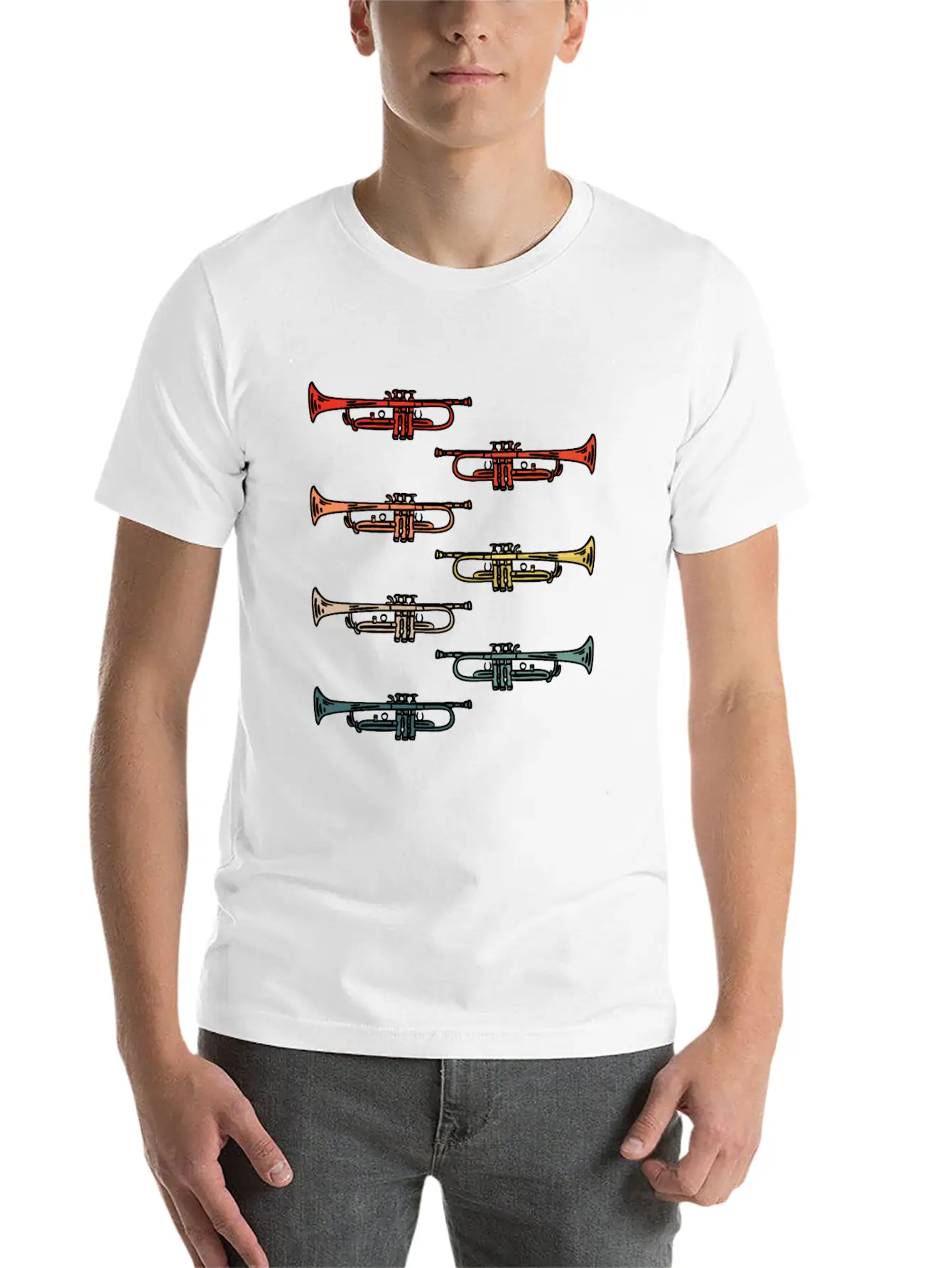 Trumpets Stylish Everyday T-Shirt – Unisex Basic Cotton Tee