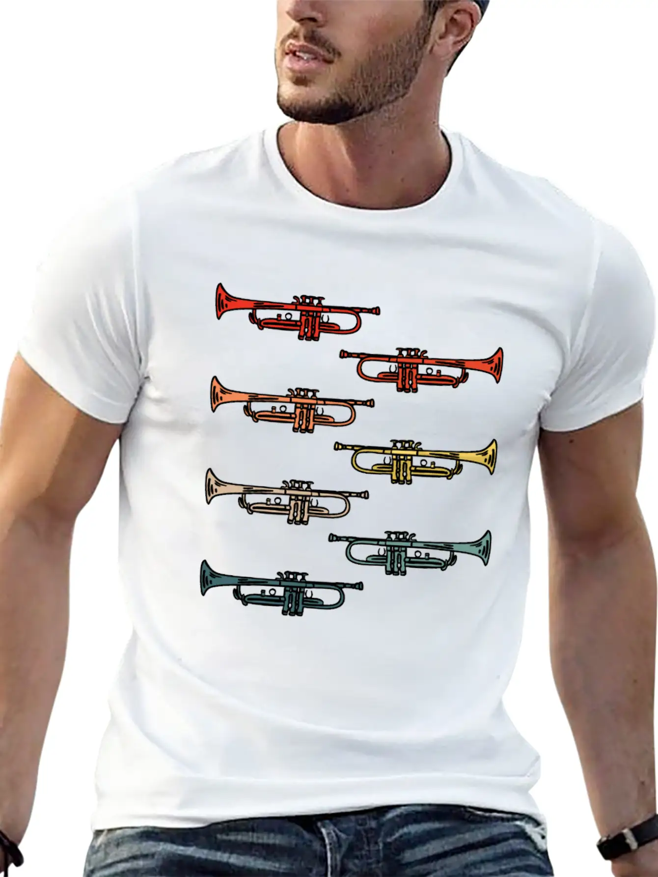 Trumpets Stylish Everyday T-Shirt – Unisex Basic Cotton Tee