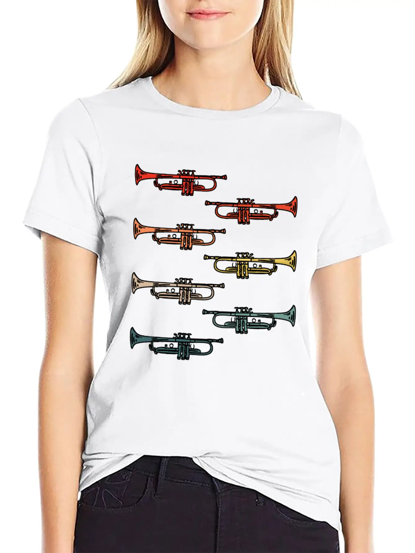 Trumpets Stylish Everyday T-Shirt – Unisex Basic Cotton Tee