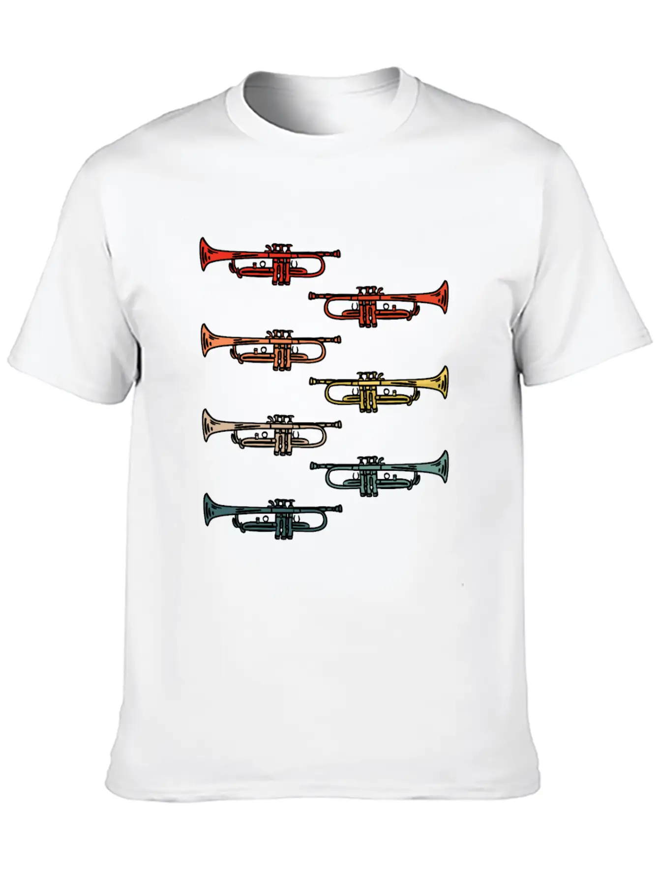 Trumpets Stylish Everyday T-Shirt – Unisex Basic Cotton Tee