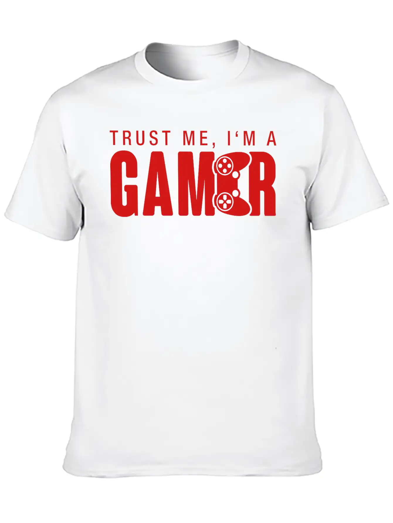 Trust_me_gamer_1_f1 Unisex Casual T-Shirt – Clean Design For Daily Comfort