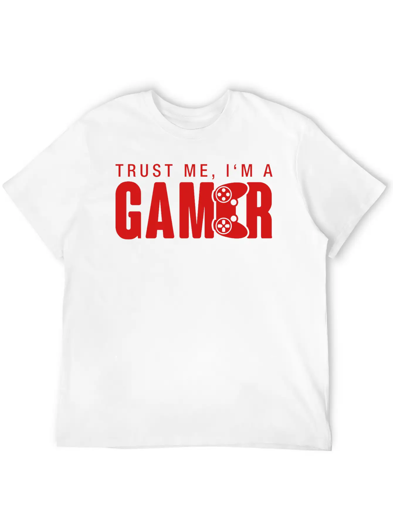 Trust_me_gamer_1_f1 Unisex Casual T-Shirt – Clean Design For Daily Comfort