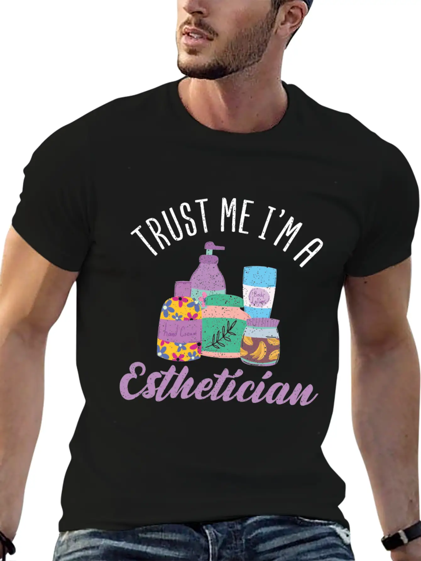 Trust Me Im A Esthetician Makeup Artist Essential Unisex Summer Tee – Soft Cotton Casual Fit