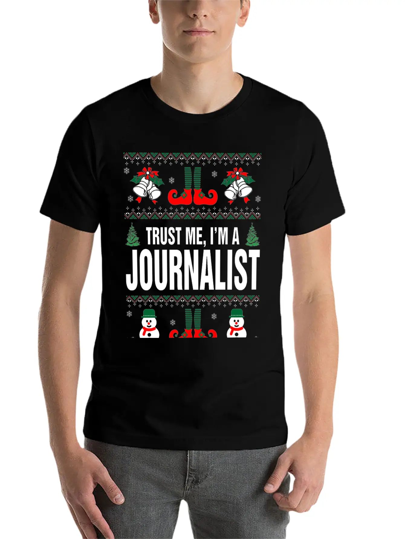 Trust Me, I'M A Journalist Stylish Everyday T-Shirt – Unisex Basic Cotton Tee