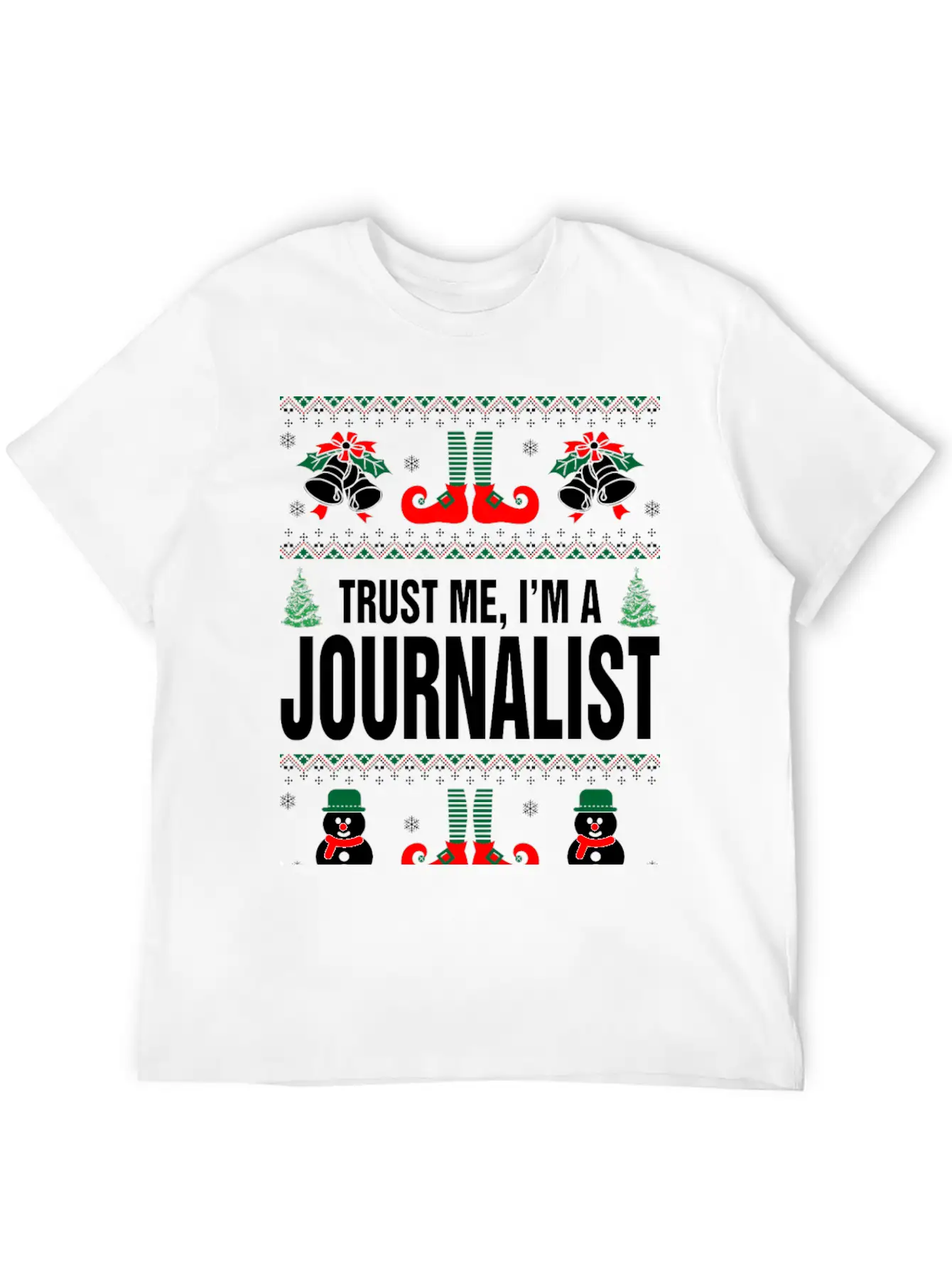 Trust Me, I'M A Journalist Stylish Everyday T-Shirt – Unisex Basic Cotton Tee