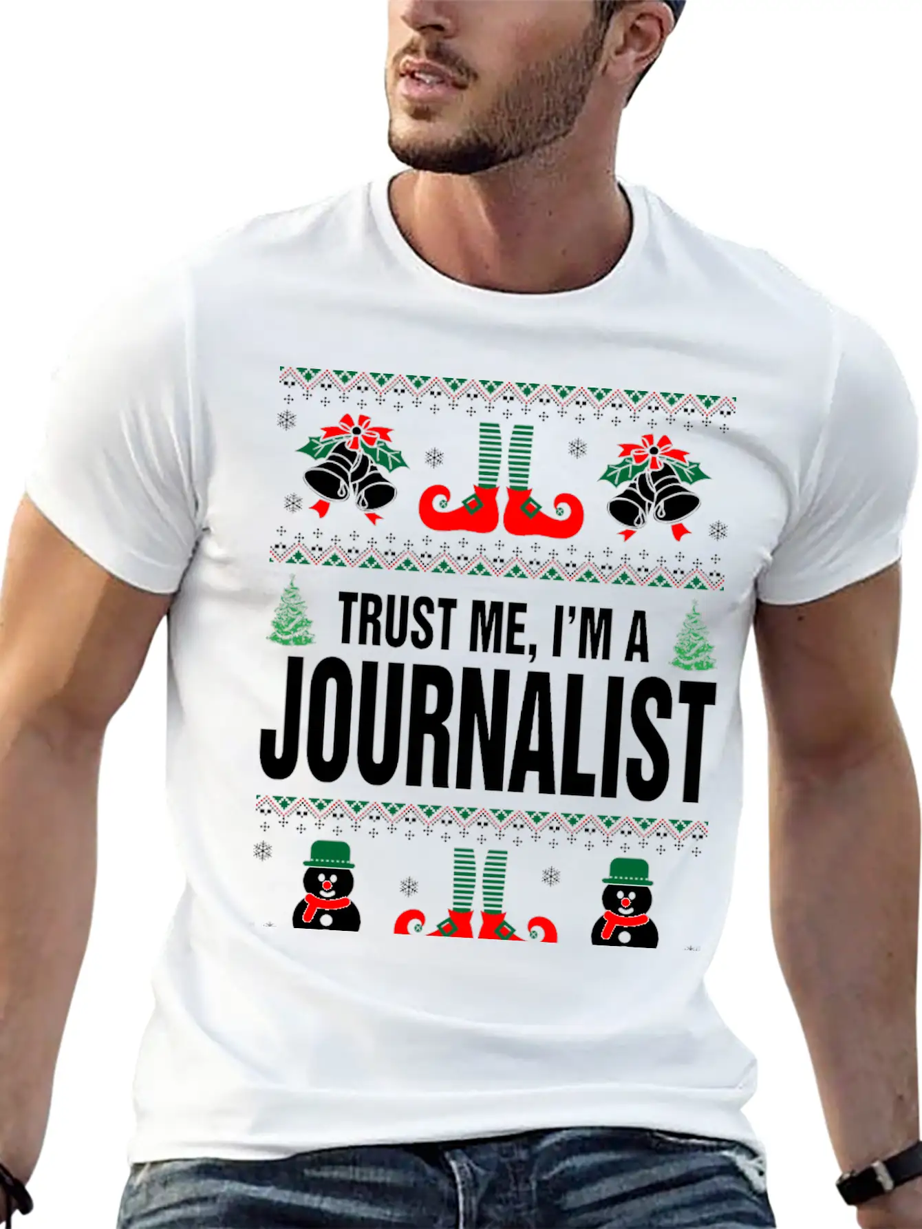 Trust Me, I'M A Journalist Stylish Everyday T-Shirt – Unisex Basic Cotton Tee