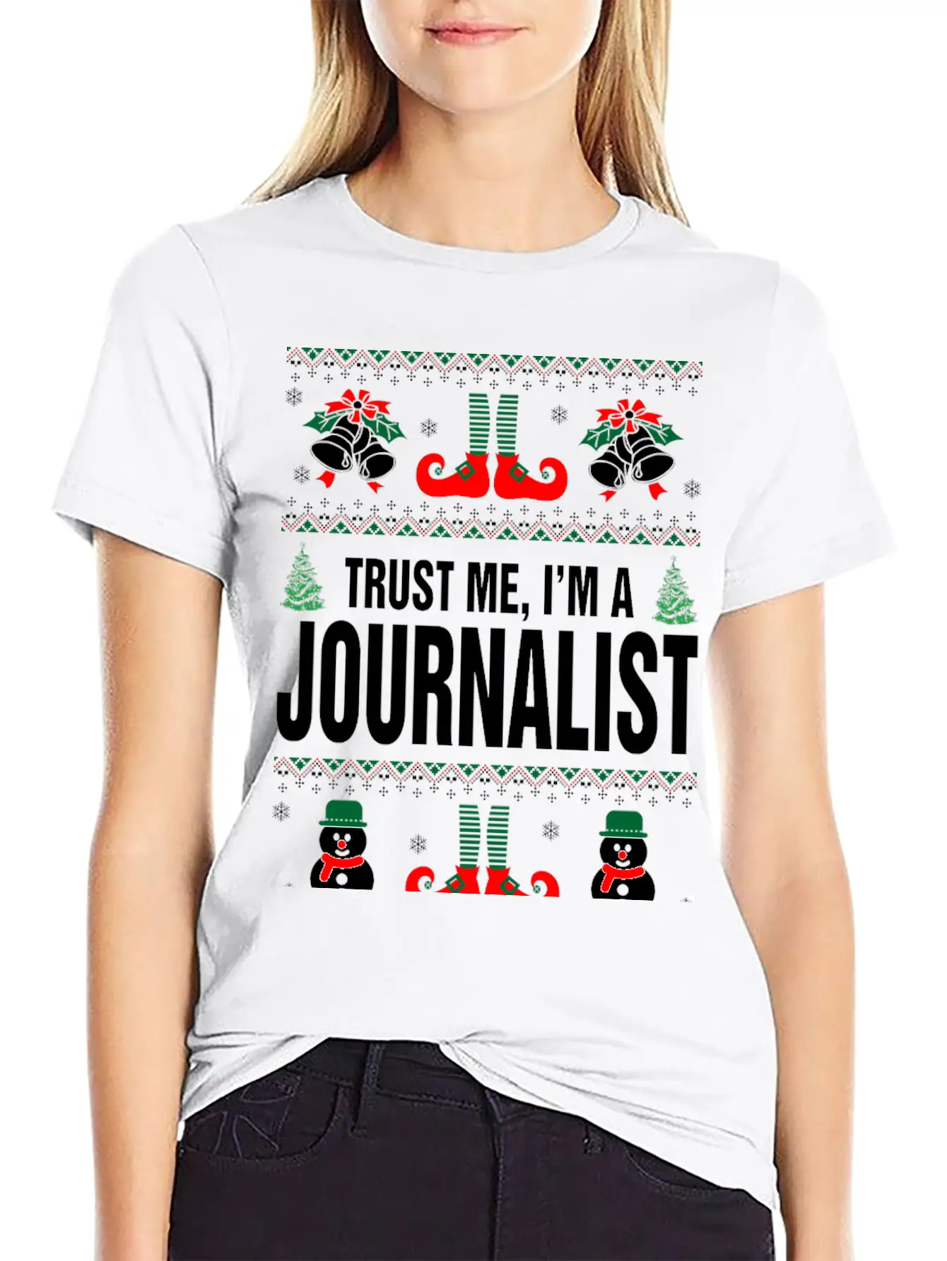 Trust Me, I'M A Journalist Stylish Everyday T-Shirt – Unisex Basic Cotton Tee