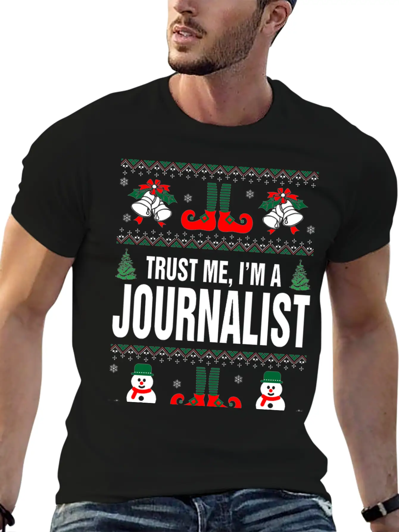 Trust Me, I'M A Journalist Stylish Everyday T-Shirt – Unisex Basic Cotton Tee