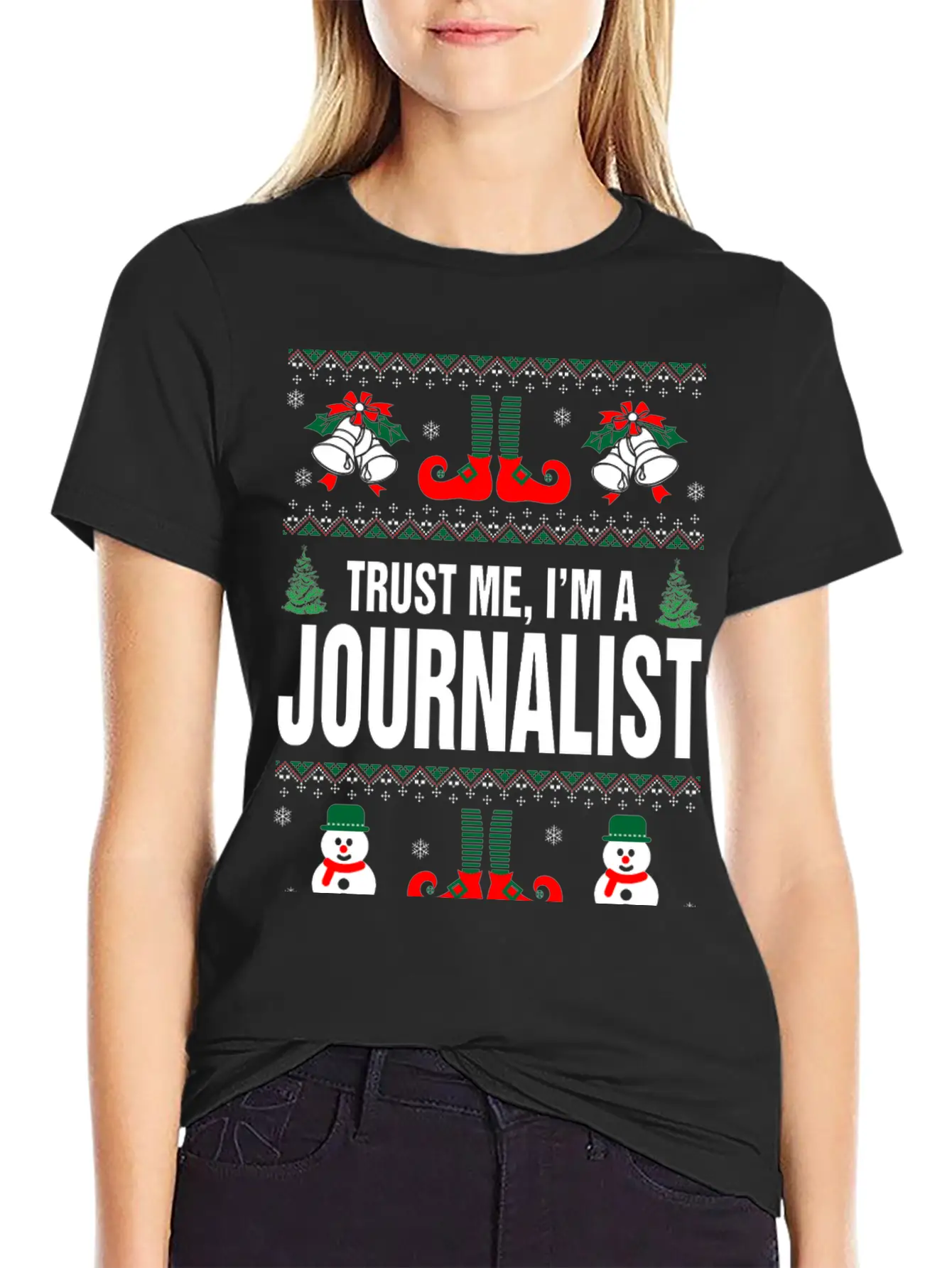 Trust Me, I'M A Journalist Stylish Everyday T-Shirt – Unisex Basic Cotton Tee