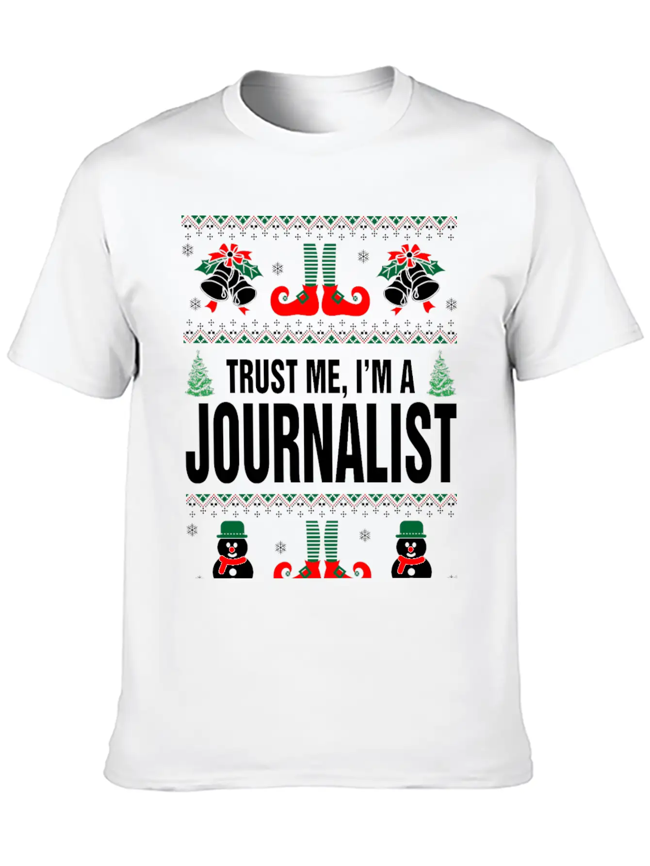 Trust Me, I'M A Journalist Stylish Everyday T-Shirt – Unisex Basic Cotton Tee