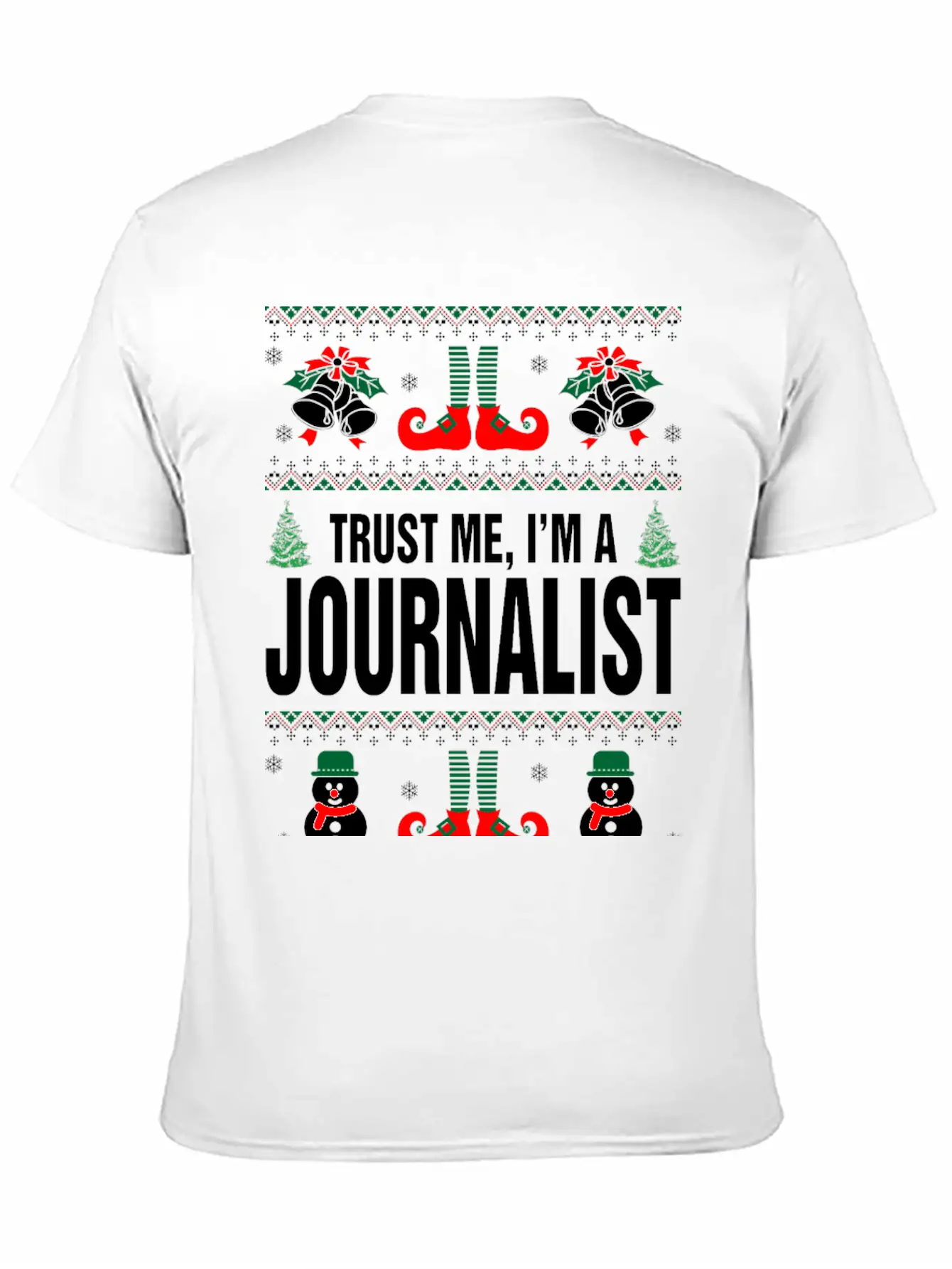 Trust Me, I'M A Journalist Stylish Everyday T-Shirt – Unisex Basic Cotton Tee