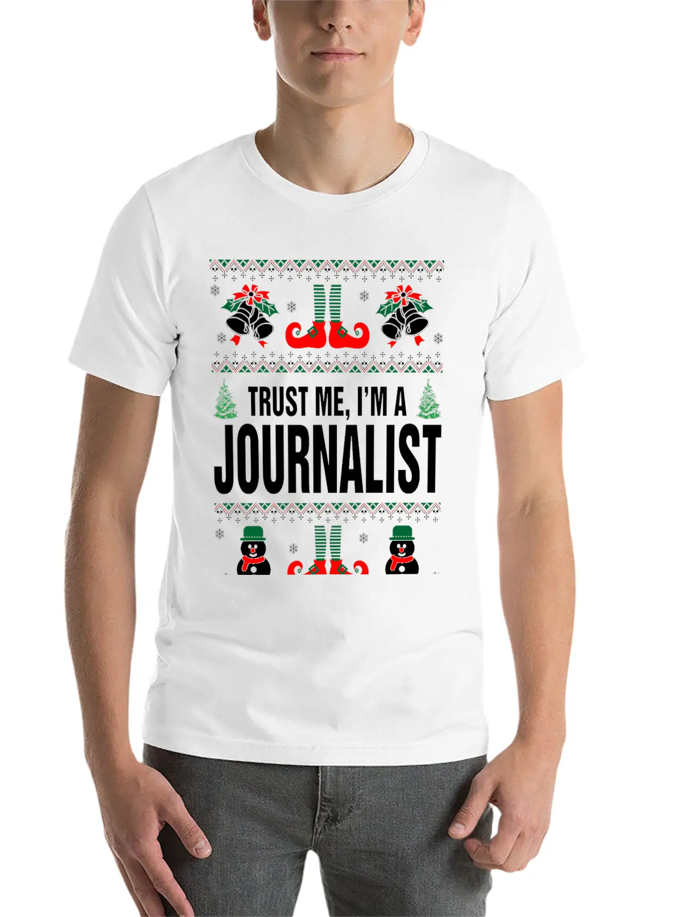 Trust Me, I'M A Journalist Stylish Everyday T-Shirt – Unisex Basic Cotton Tee