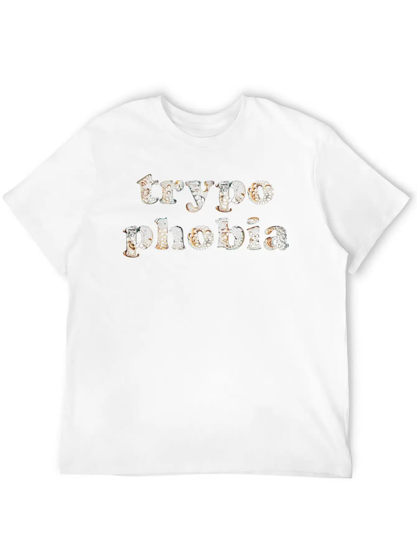 Trypophobia Is The Fear Of Lots Of Small Holes. Stylish Everyday T-Shirt – Unisex Basic Cotton Tee