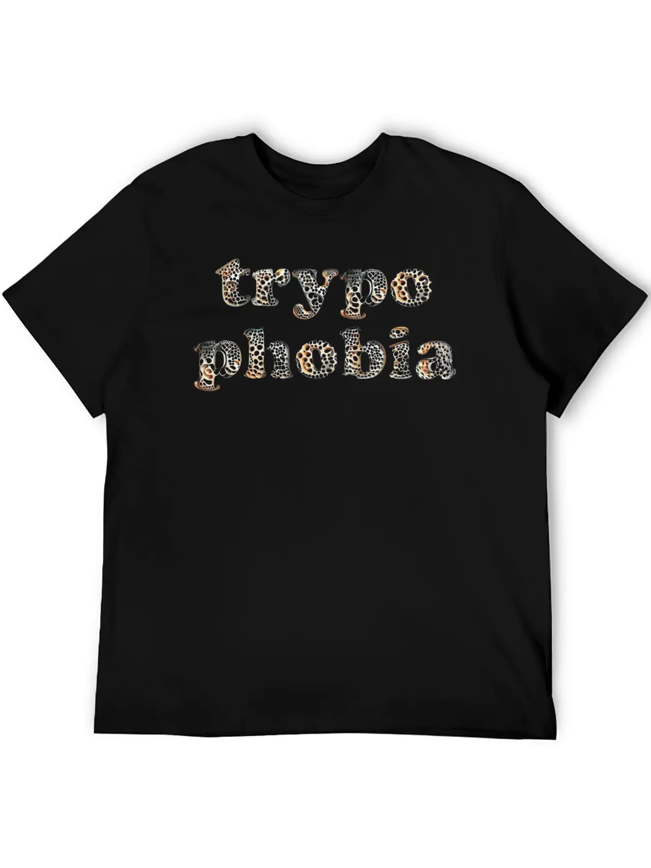 Trypophobia Is The Fear Of Lots Of Small Holes. Stylish Everyday T-Shirt – Unisex Basic Cotton Tee