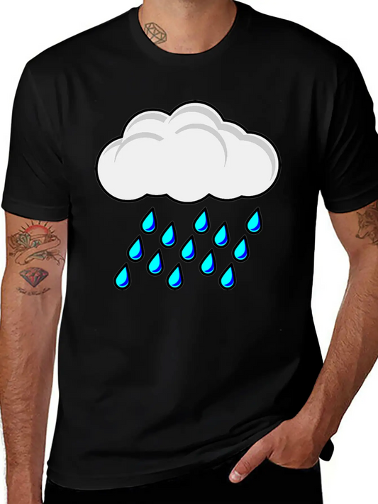 TSC Rain Comfortable Minimalist Graphic Tee – Summer Style Essential
