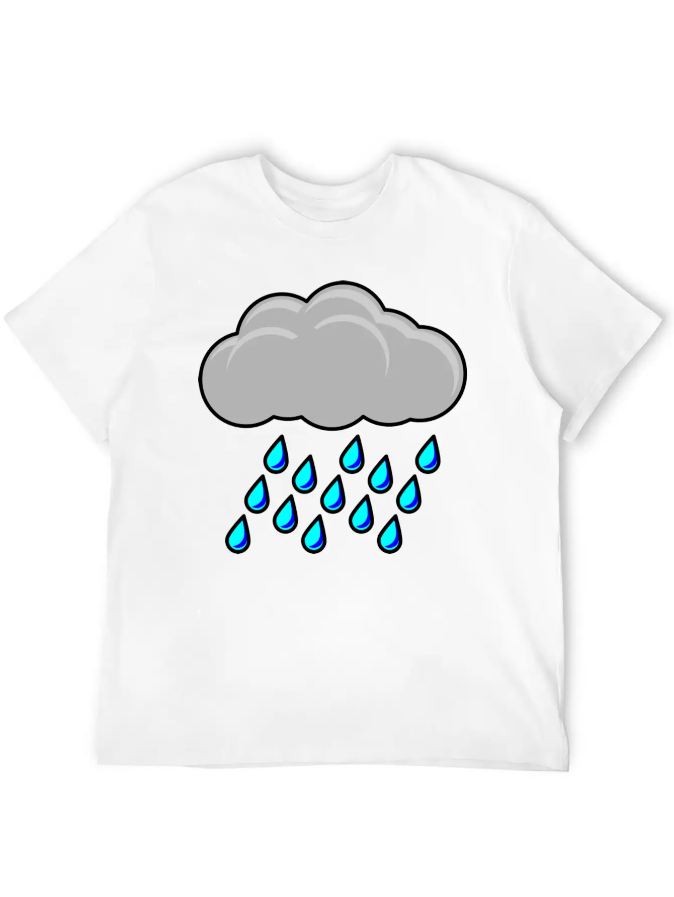 TSC Rain Comfortable Minimalist Graphic Tee – Summer Style Essential