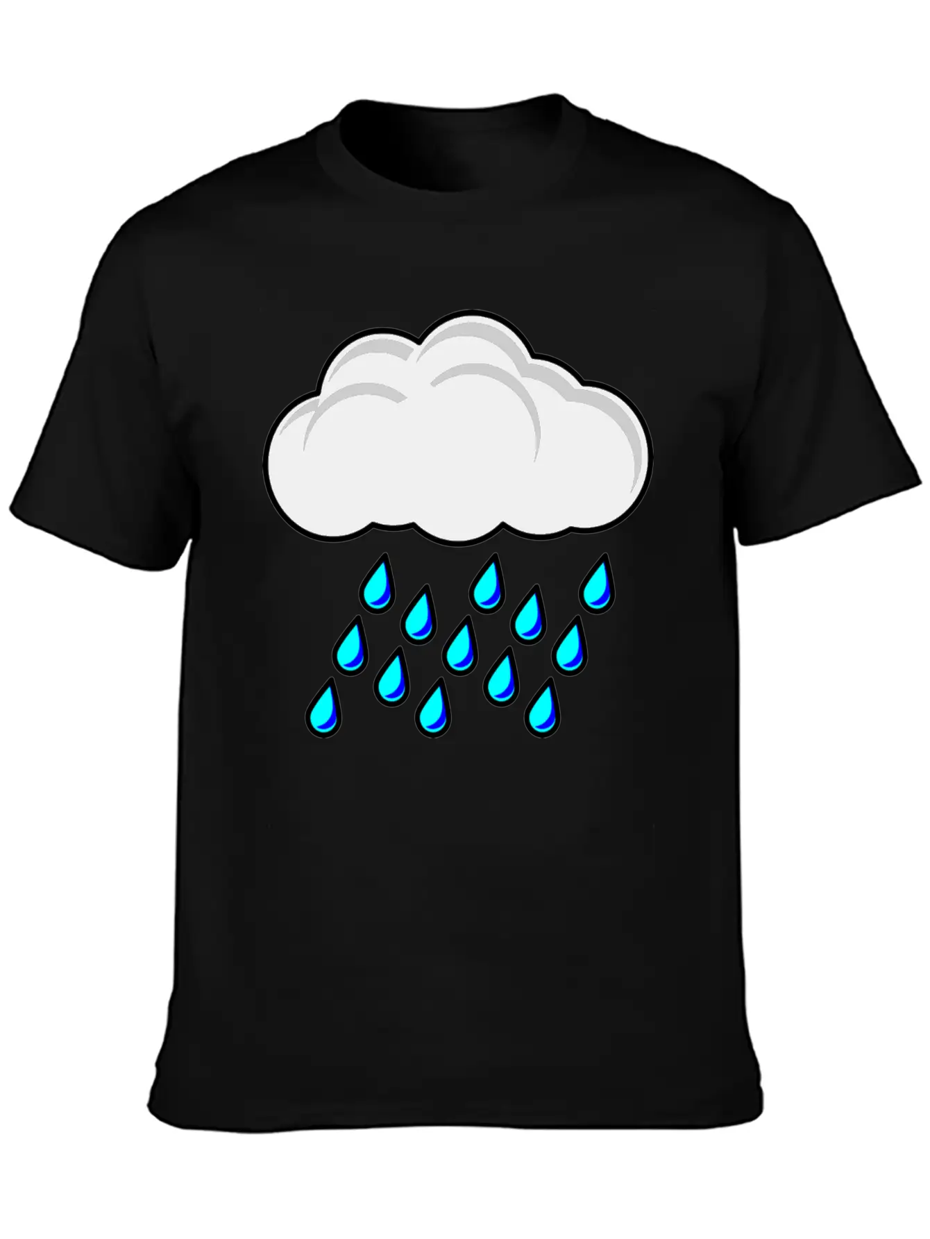 TSC Rain Comfortable Minimalist Graphic Tee – Summer Style Essential