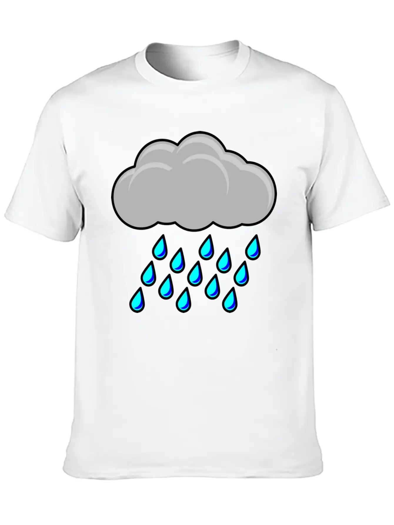 TSC Rain Comfortable Minimalist Graphic Tee – Summer Style Essential