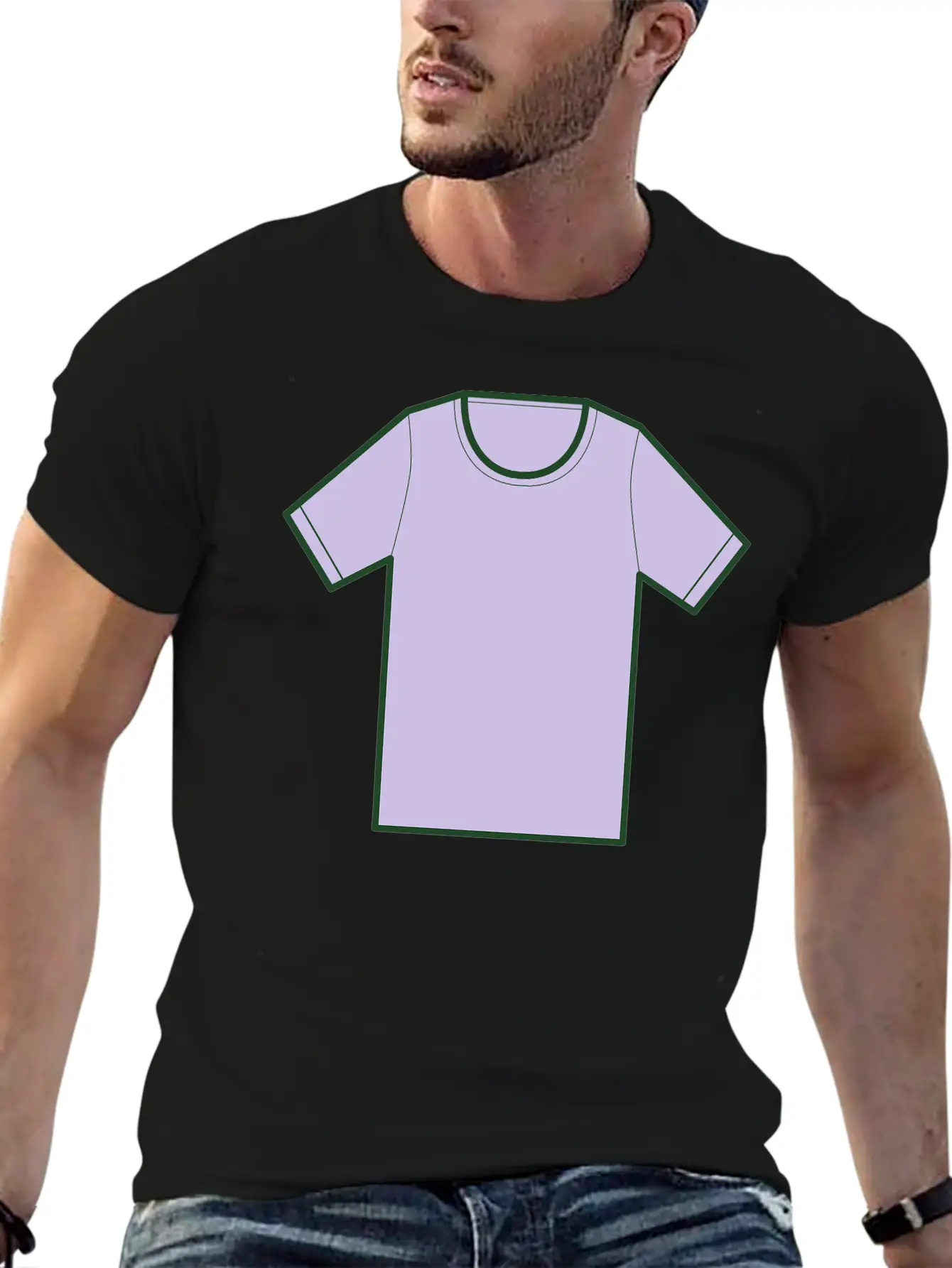 Tshirt No Background. Stylish Everyday T-Shirt – Unisex Basic Cotton Tee