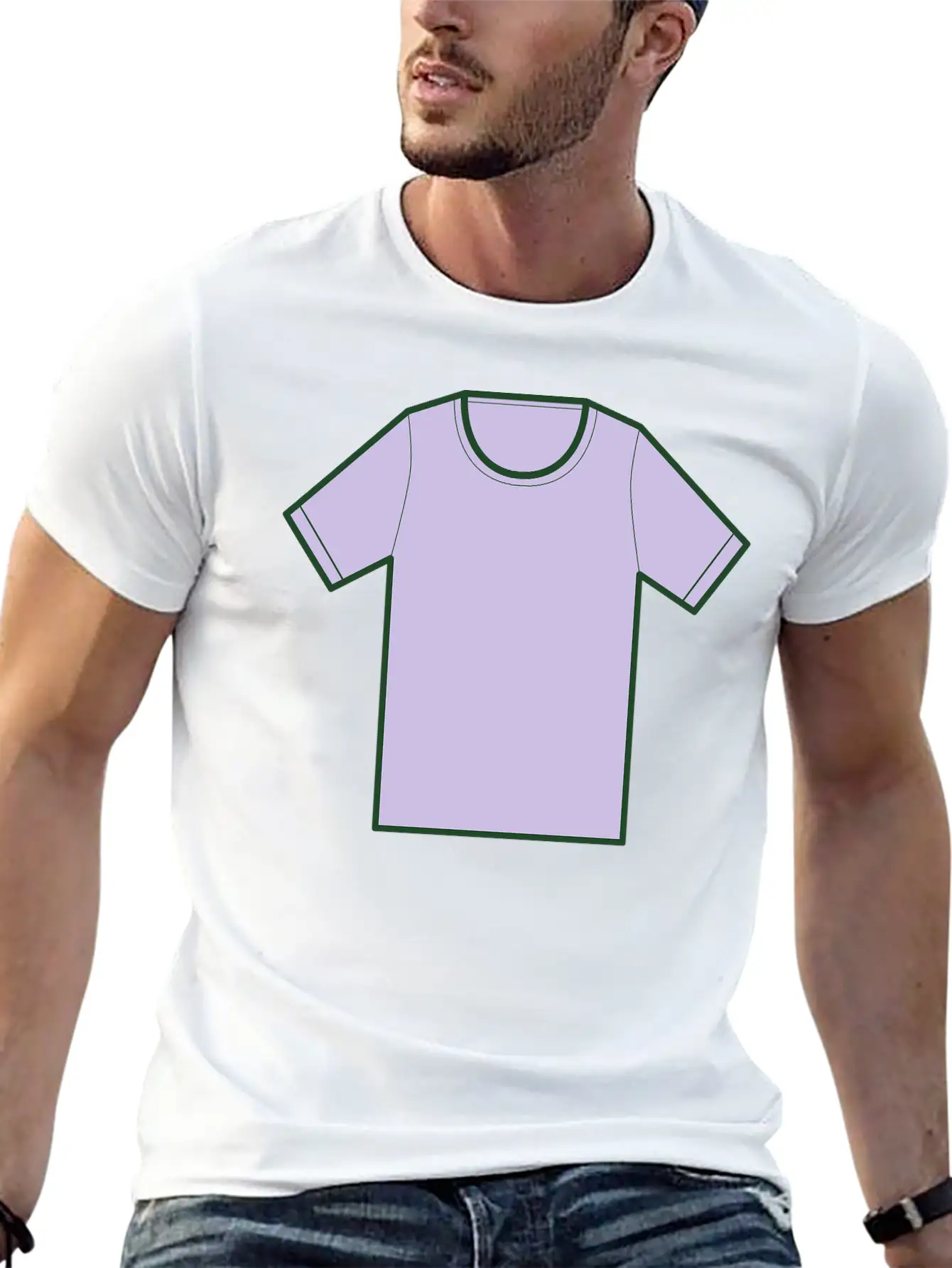 Tshirt No Background. Stylish Everyday T-Shirt – Unisex Basic Cotton Tee