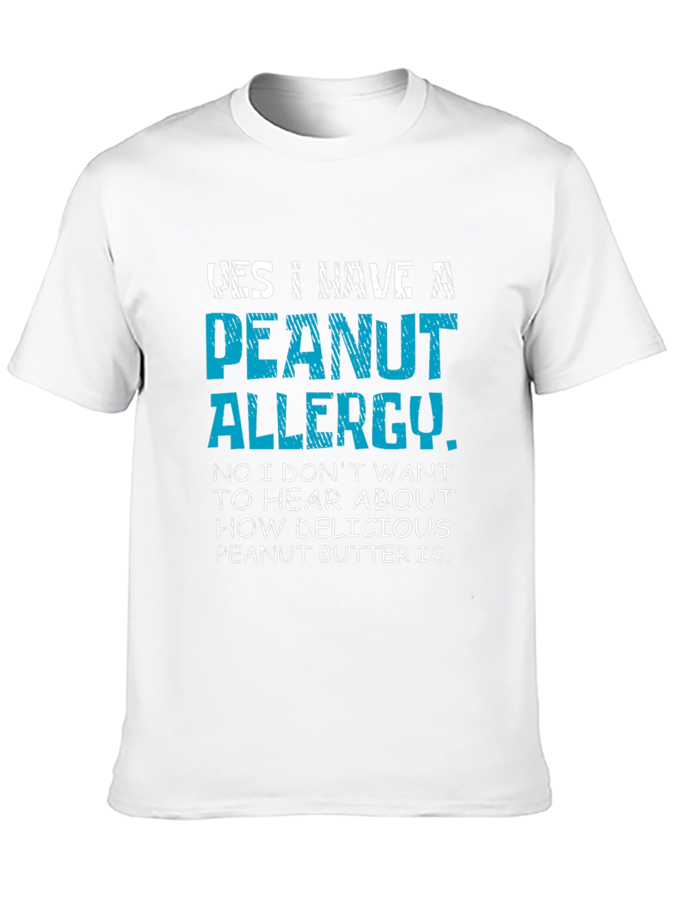 Peanut Allergy Novelty T-Shirt