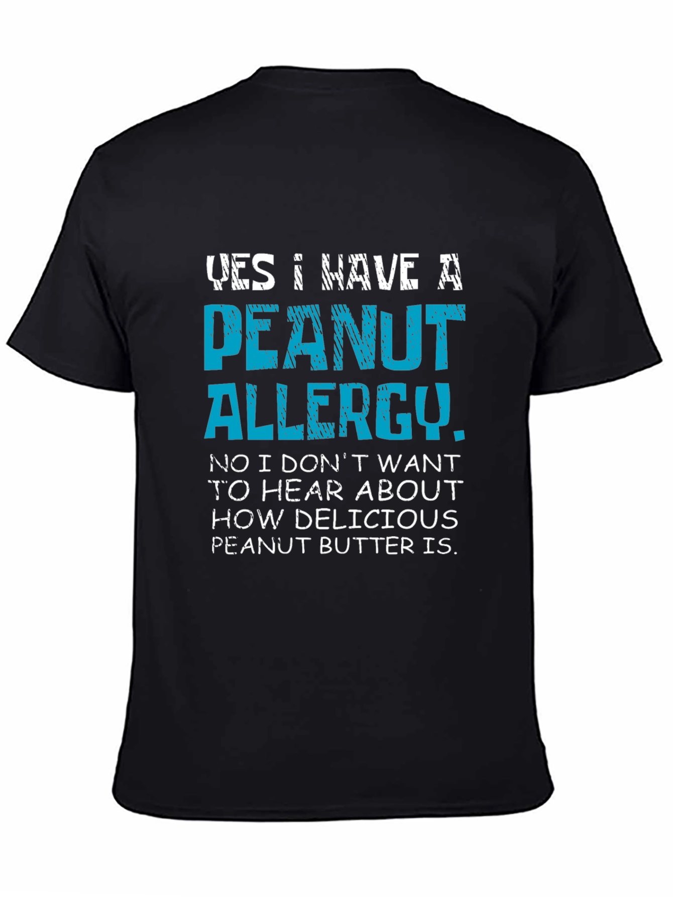 Peanut Allergy Novelty T-Shirt