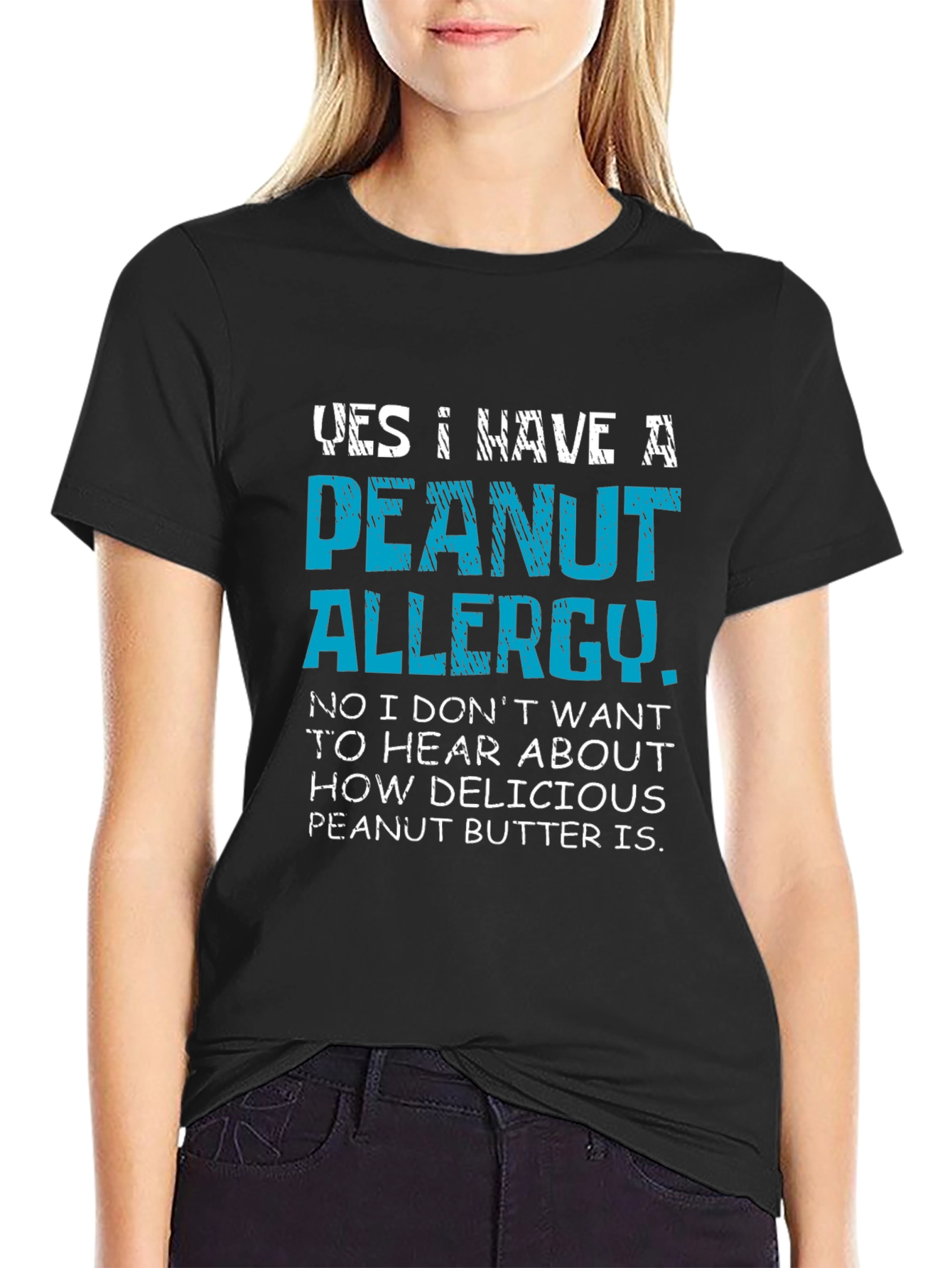 Peanut Allergy Novelty T-Shirt