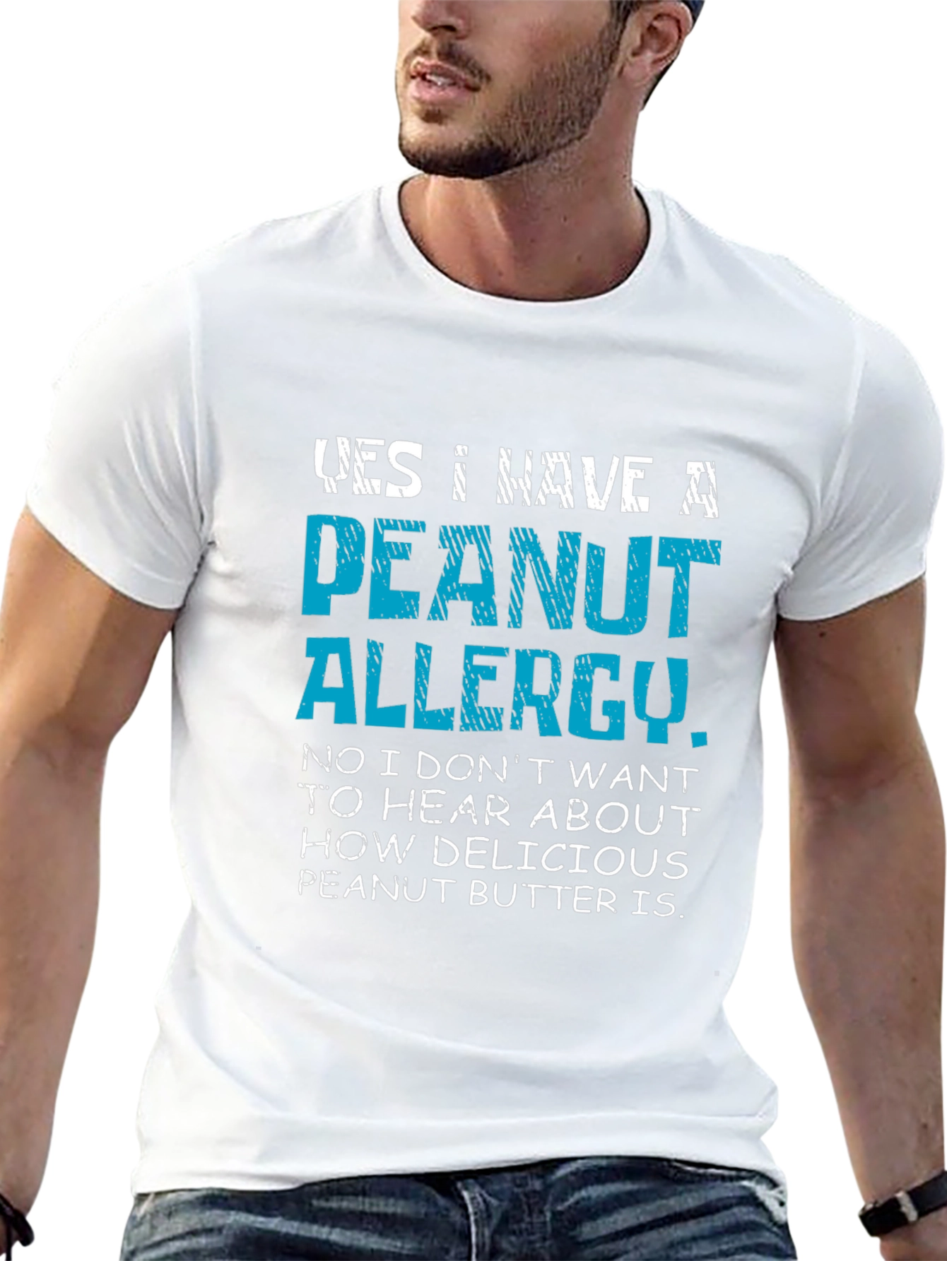 Peanut Allergy Novelty T-Shirt
