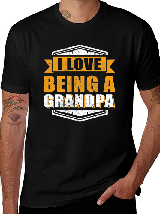 I LOVE BEING A GRANDPA T-Shirt