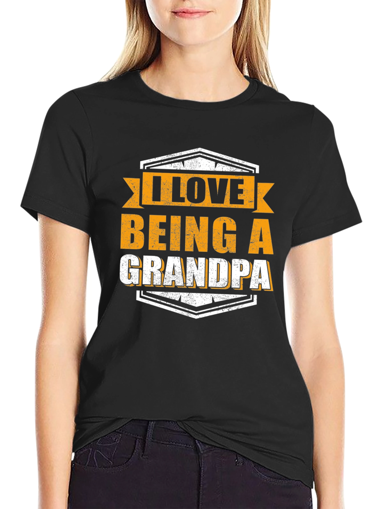 I LOVE BEING A GRANDPA T-Shirt