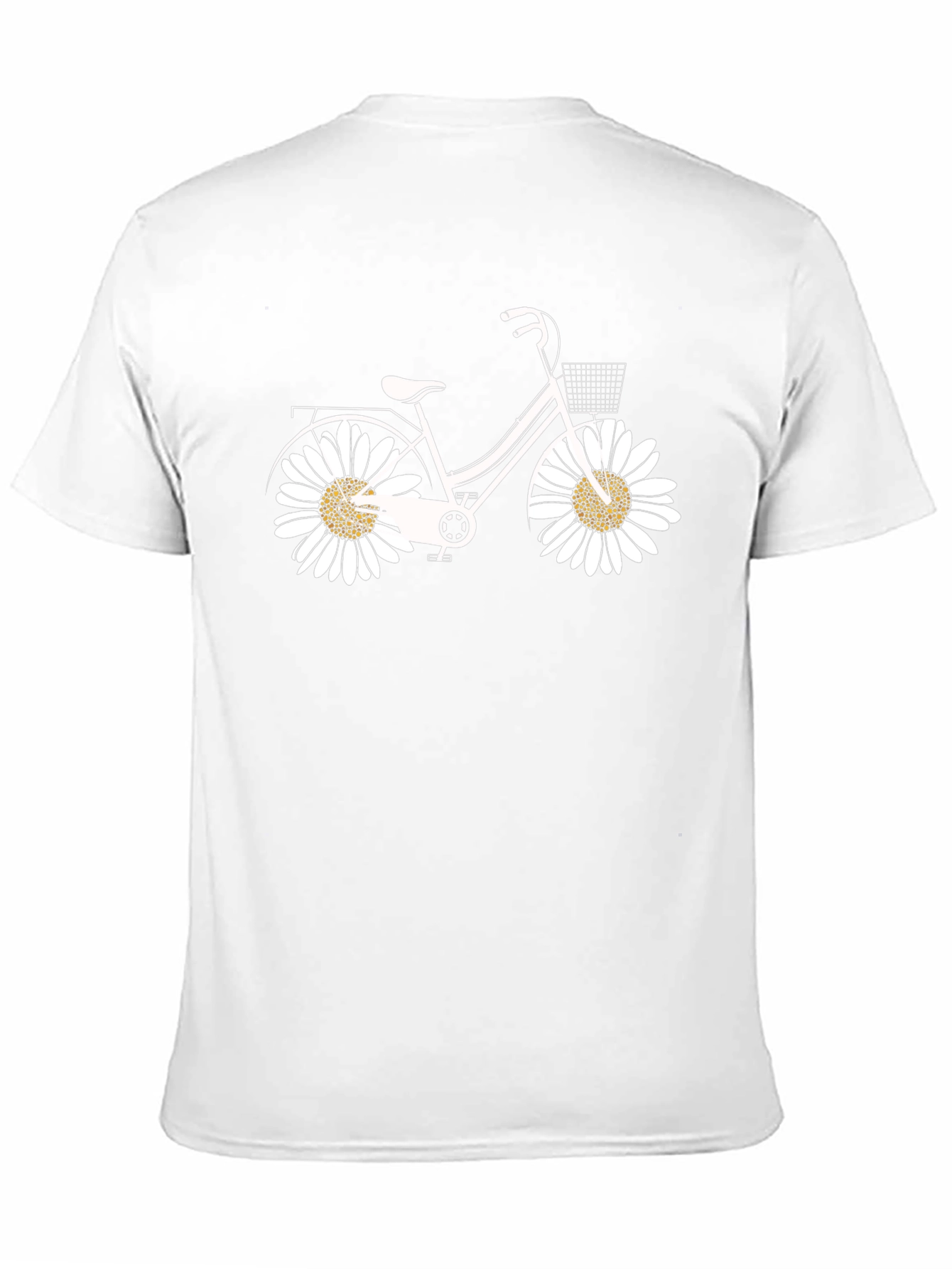 Daisy Bicycle Black T-Shirt