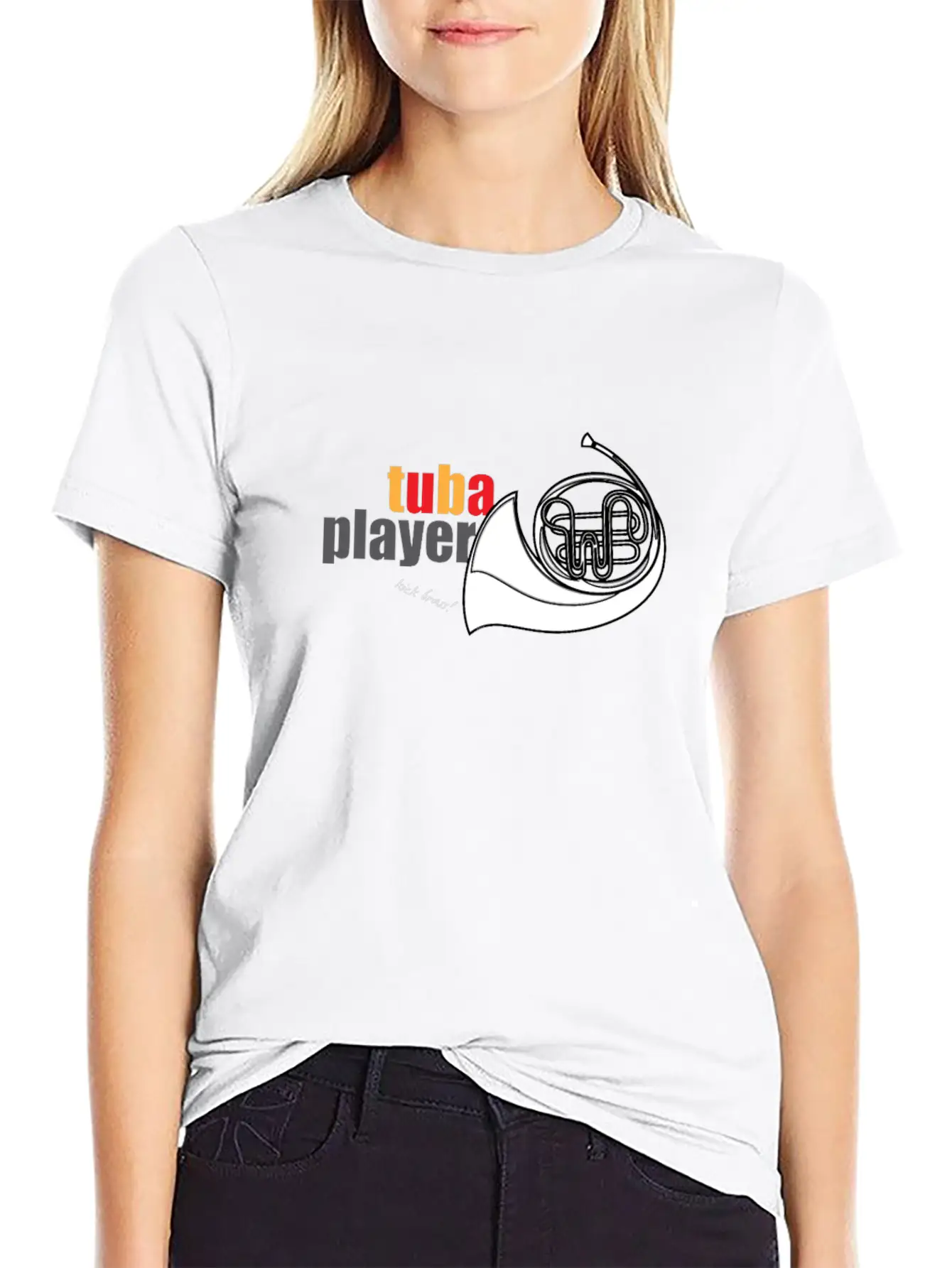 Tuba Player Essential Unisex Summer Tee – Soft Cotton Casual Fit