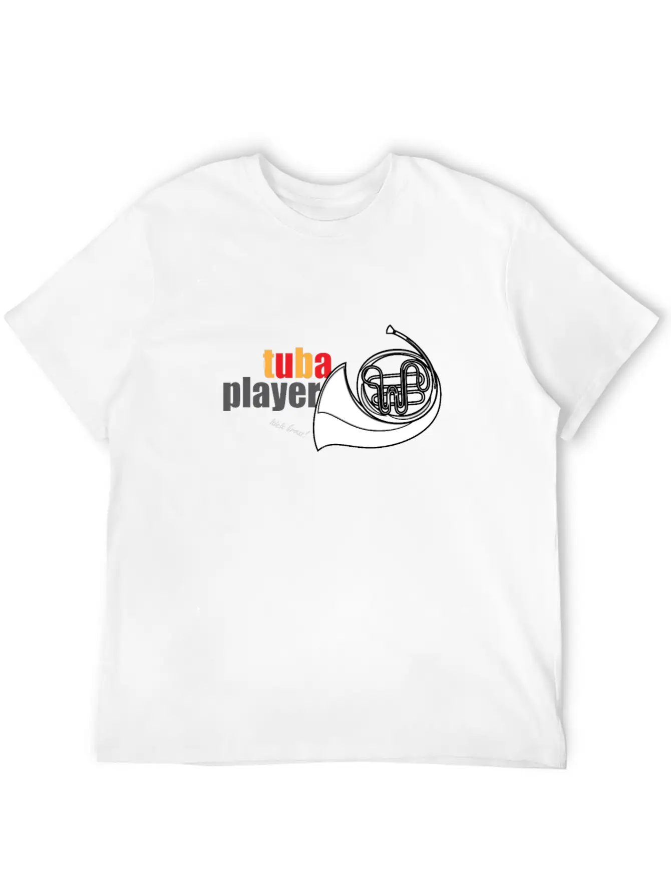 Tuba Player Essential Unisex Summer Tee – Soft Cotton Casual Fit