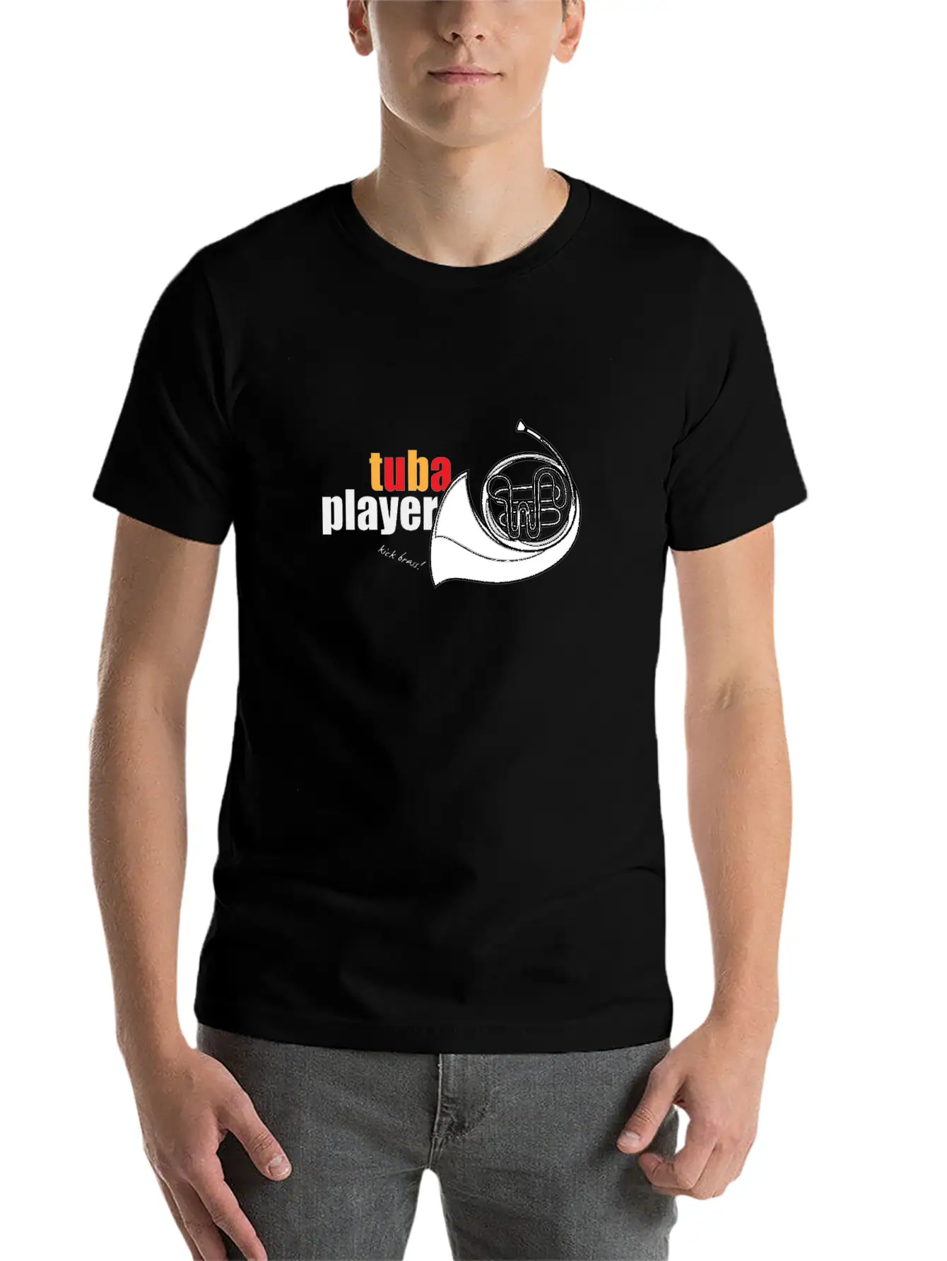 Tuba Player Essential Unisex Summer Tee – Soft Cotton Casual Fit