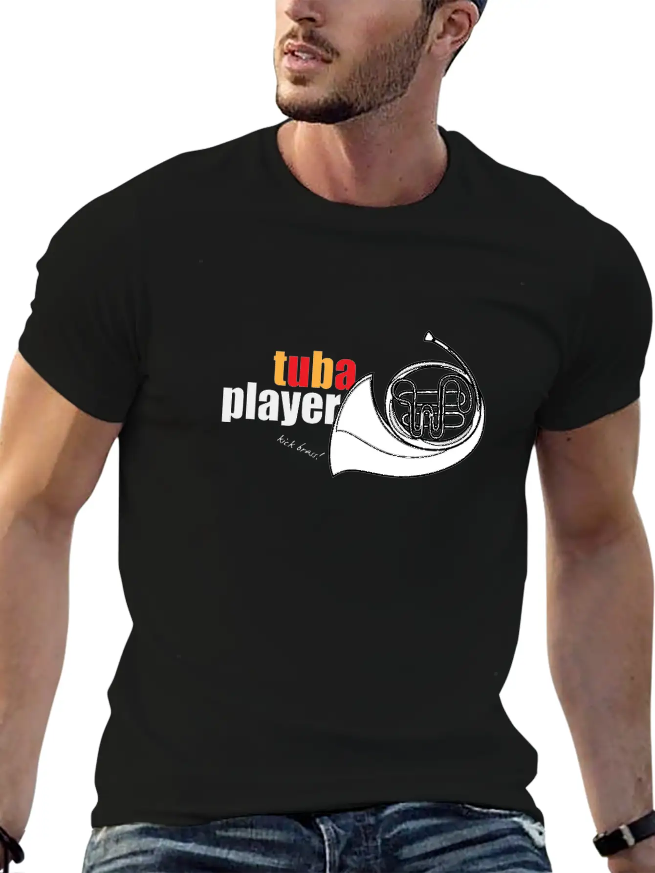 Tuba Player Essential Unisex Summer Tee – Soft Cotton Casual Fit