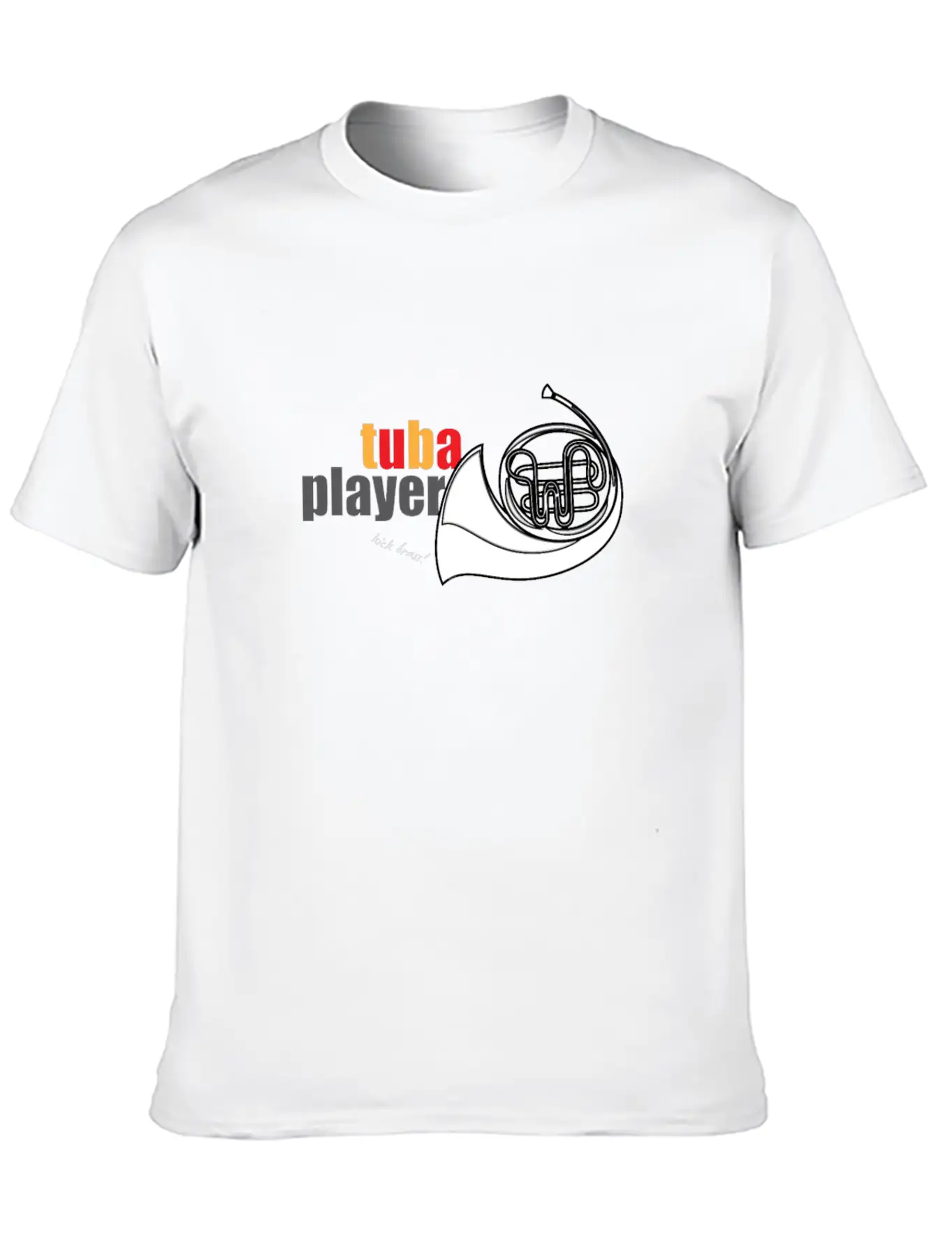 Tuba Player Essential Unisex Summer Tee – Soft Cotton Casual Fit