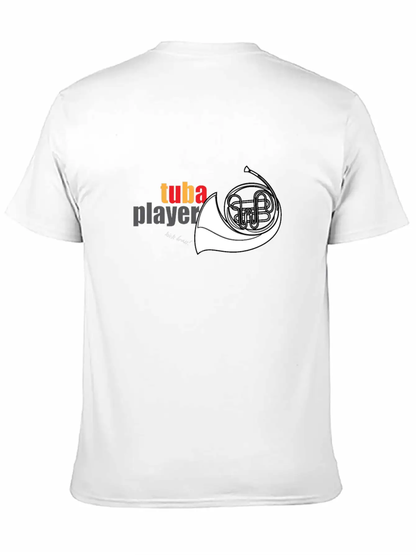Tuba Player Essential Unisex Summer Tee – Soft Cotton Casual Fit