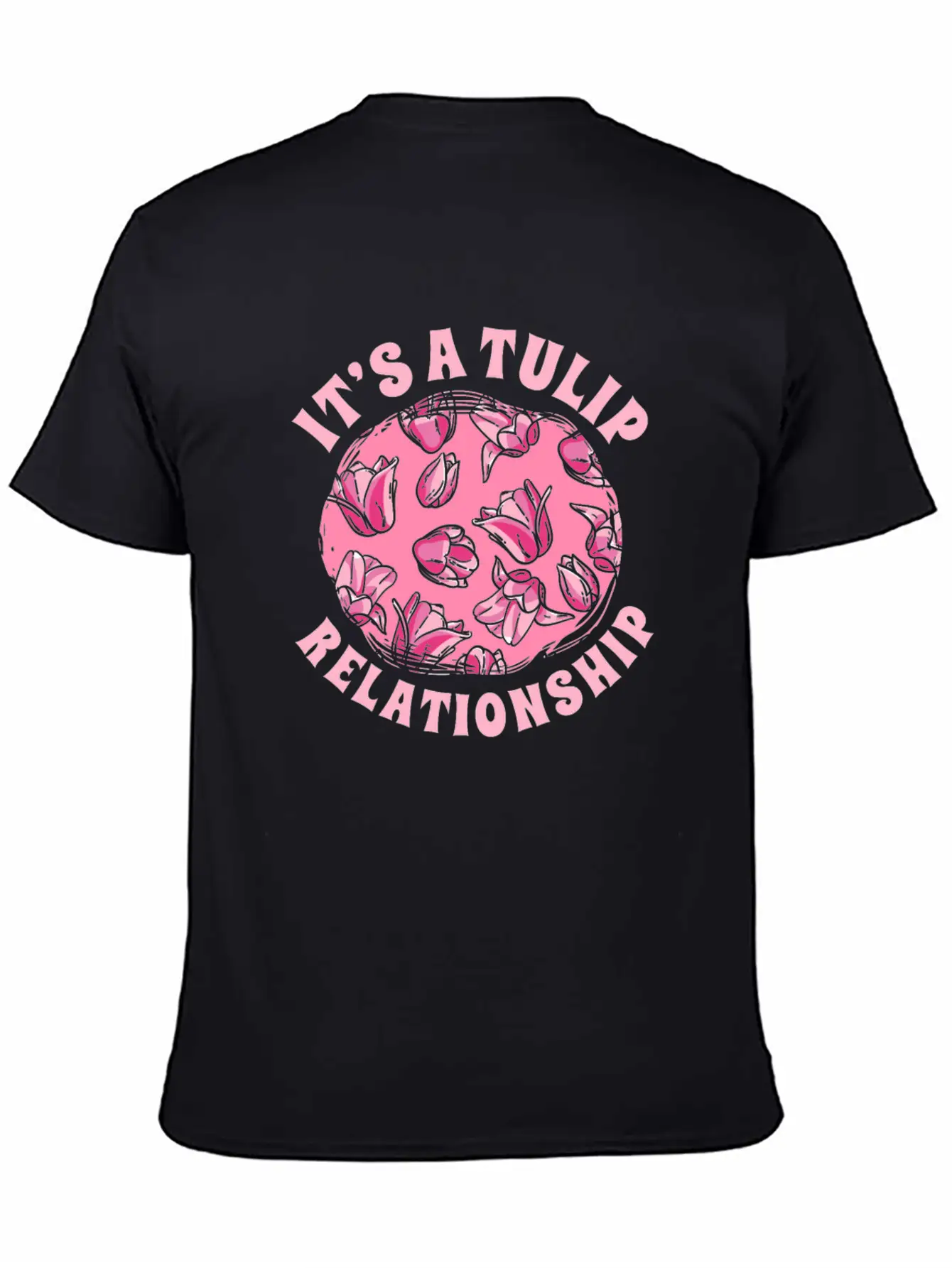 Tulip Gardening Funny Tulips Basic Graphic T-Shirt – Daily Comfort In Soft Cotton