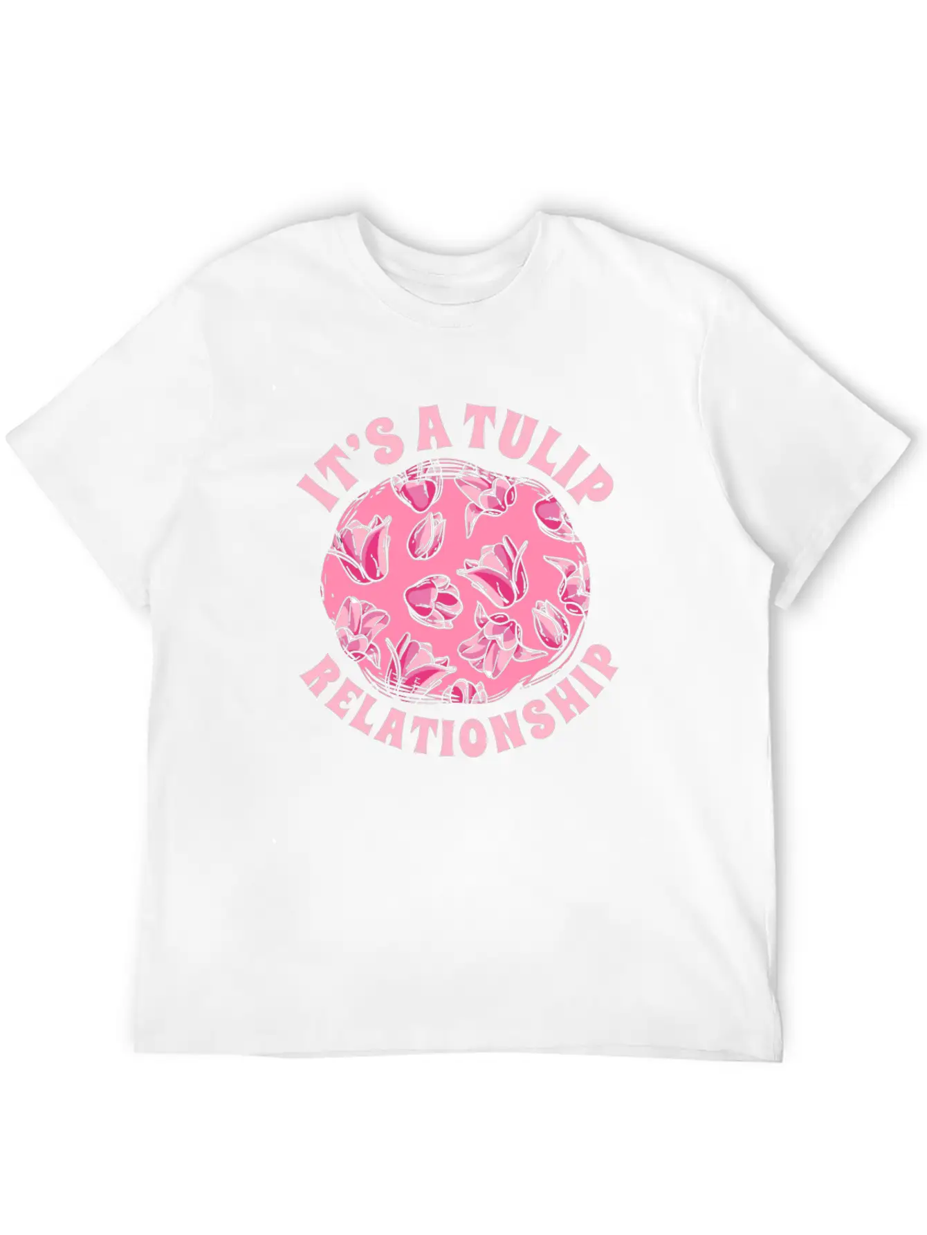 Tulip Gardening Funny Tulips Basic Graphic T-Shirt – Daily Comfort In Soft Cotton