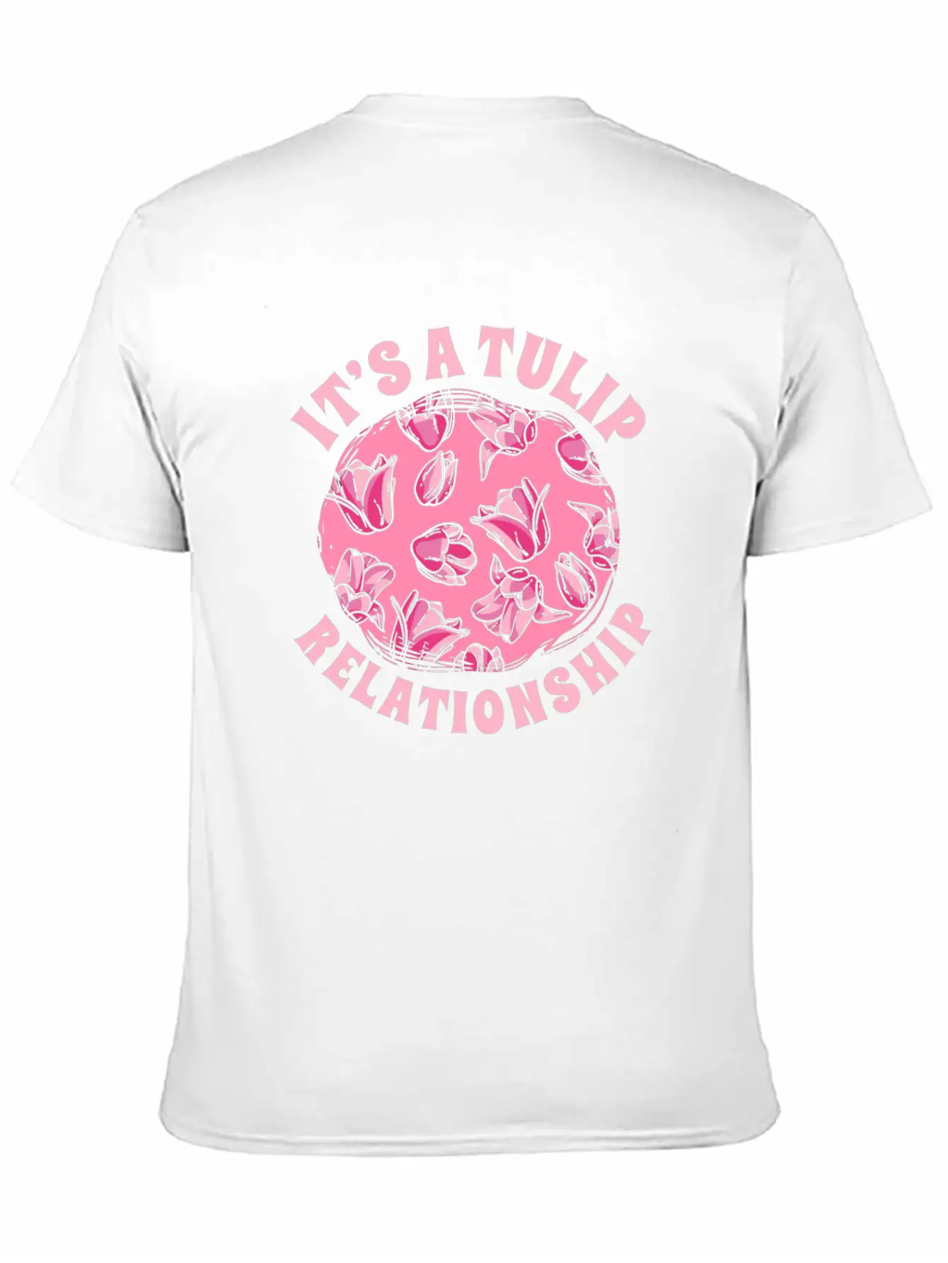 Tulip Gardening Funny Tulips Basic Graphic T-Shirt – Daily Comfort In Soft Cotton
