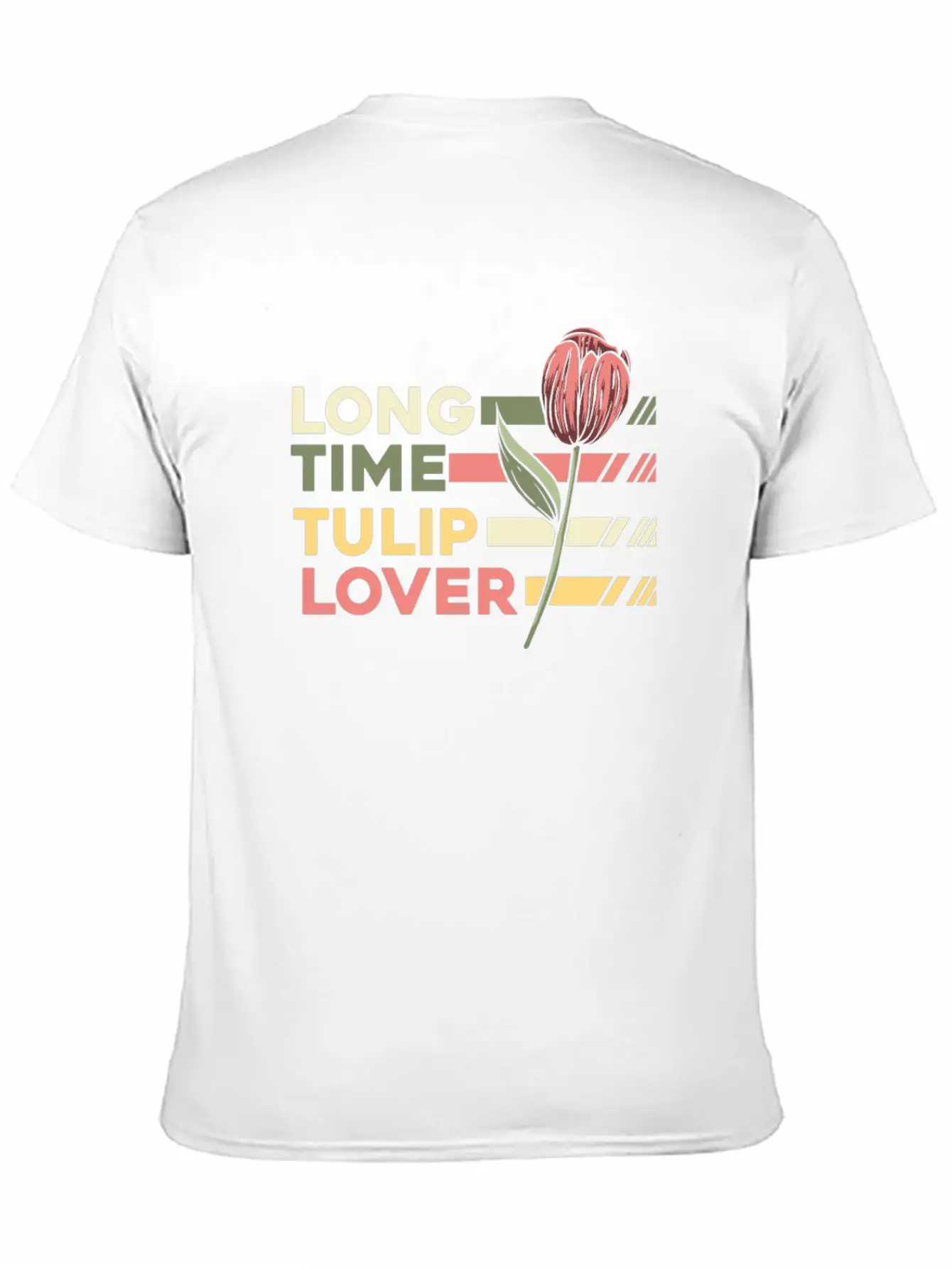 Tulip Gardening Lover Tulips Timeless Short Sleeve Tee – Comfy And Minimalist Design