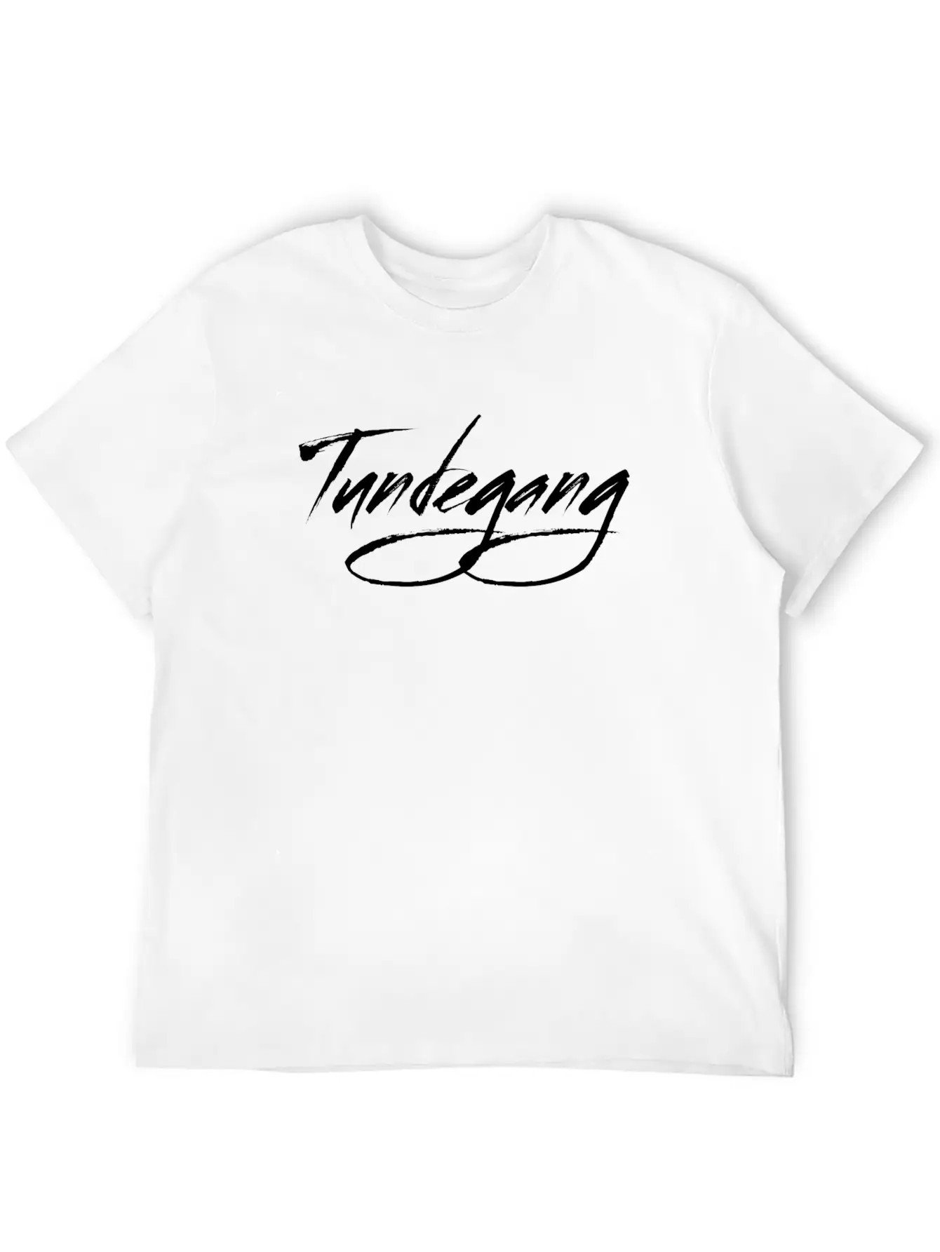 Tundegang "Brushstroke" Comfortable Minimalist Graphic Tee – Summer Style Essential
