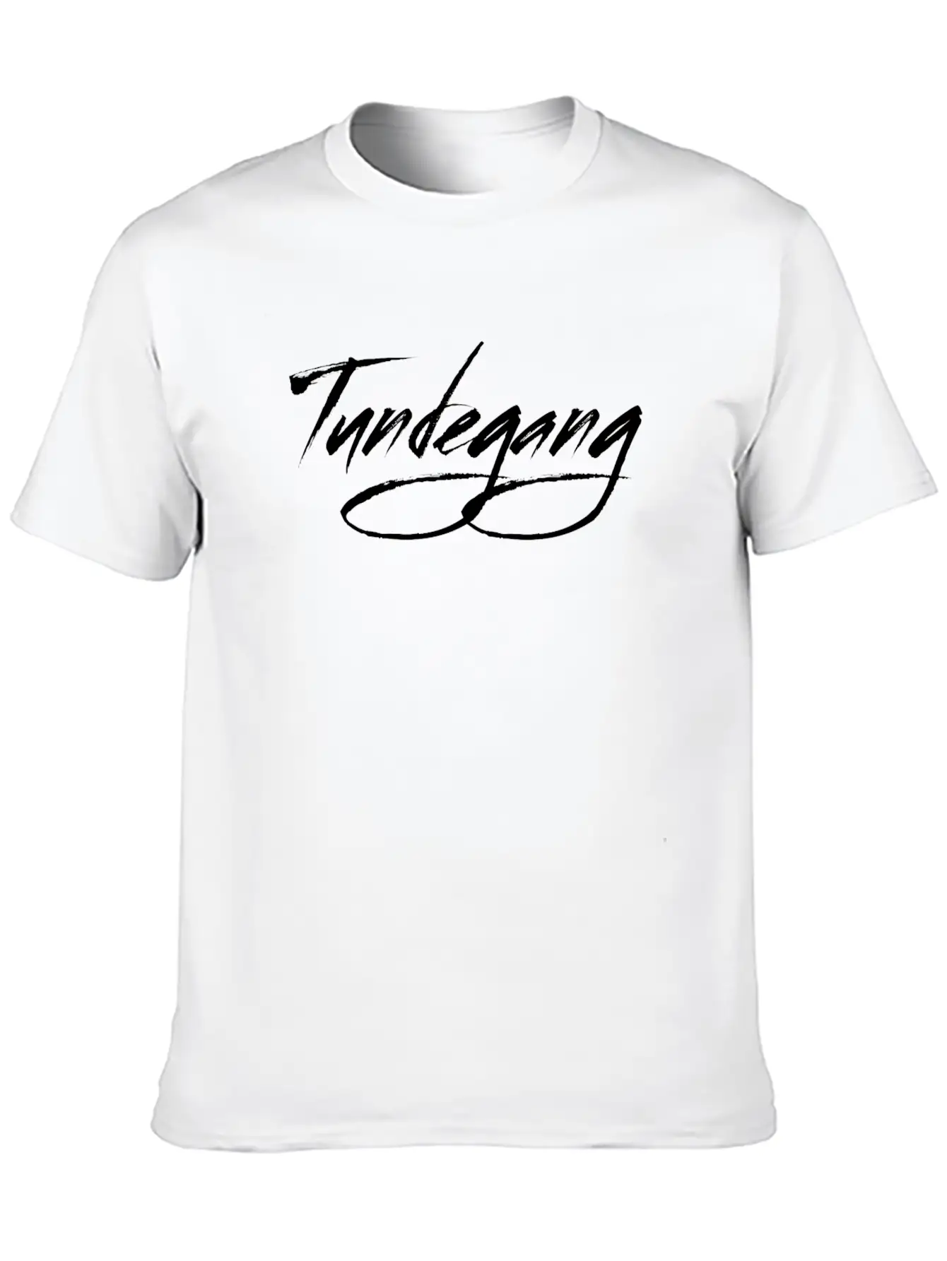 Tundegang "Brushstroke" Comfortable Minimalist Graphic Tee – Summer Style Essential