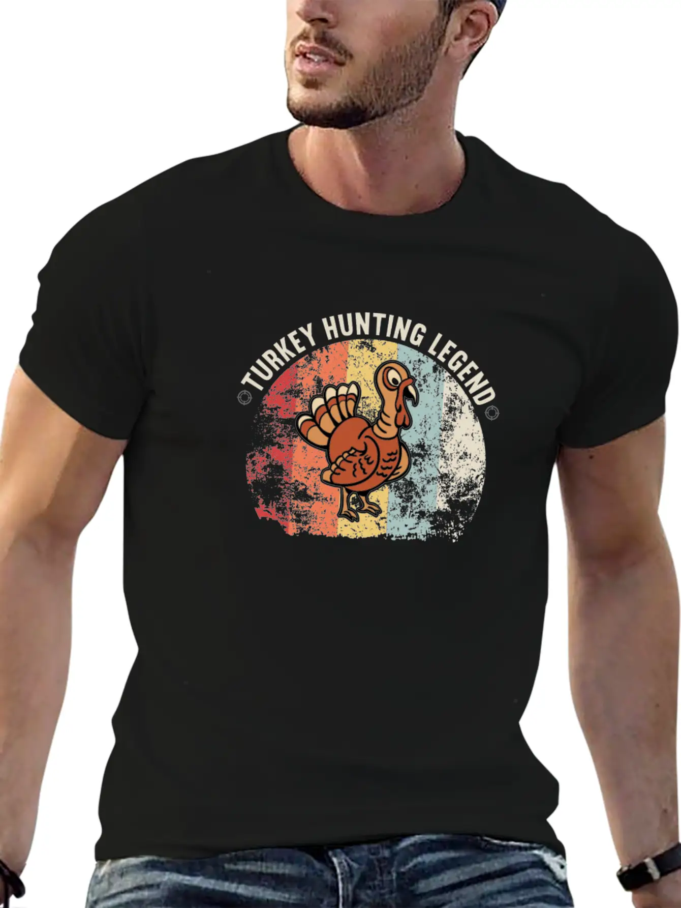 Turkey Hunting Legend Turkey Slyer Comfortable Minimalist Graphic Tee – Summer Style Essential