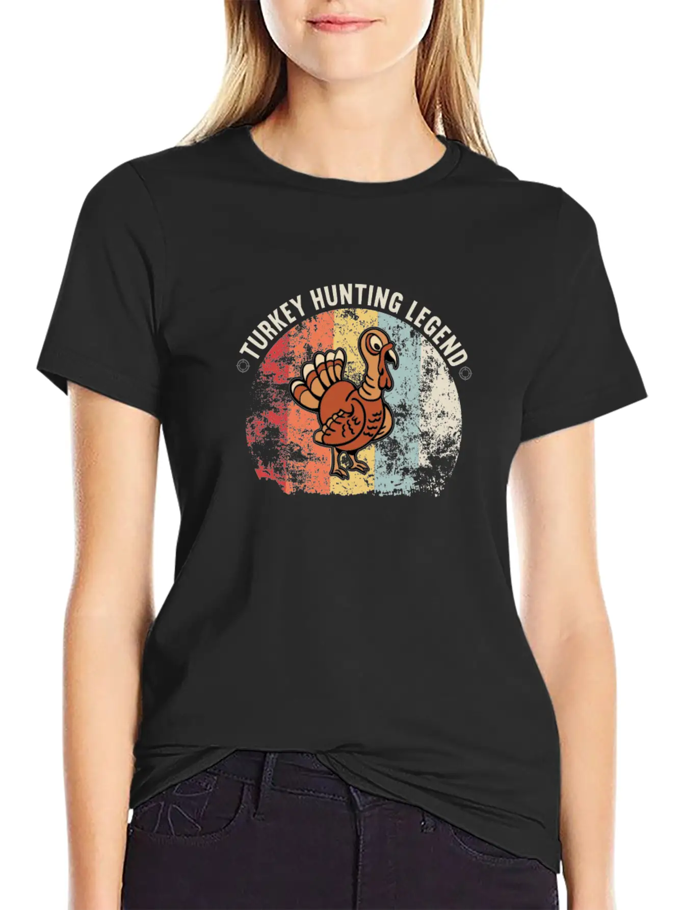 Turkey Hunting Legend Turkey Slyer Comfortable Minimalist Graphic Tee – Summer Style Essential