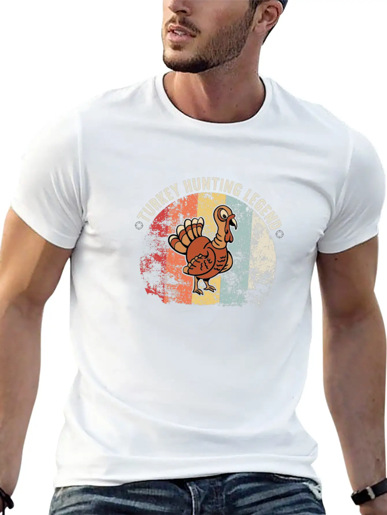 Turkey Hunting Legend Turkey Slyer Comfortable Minimalist Graphic Tee – Summer Style Essential