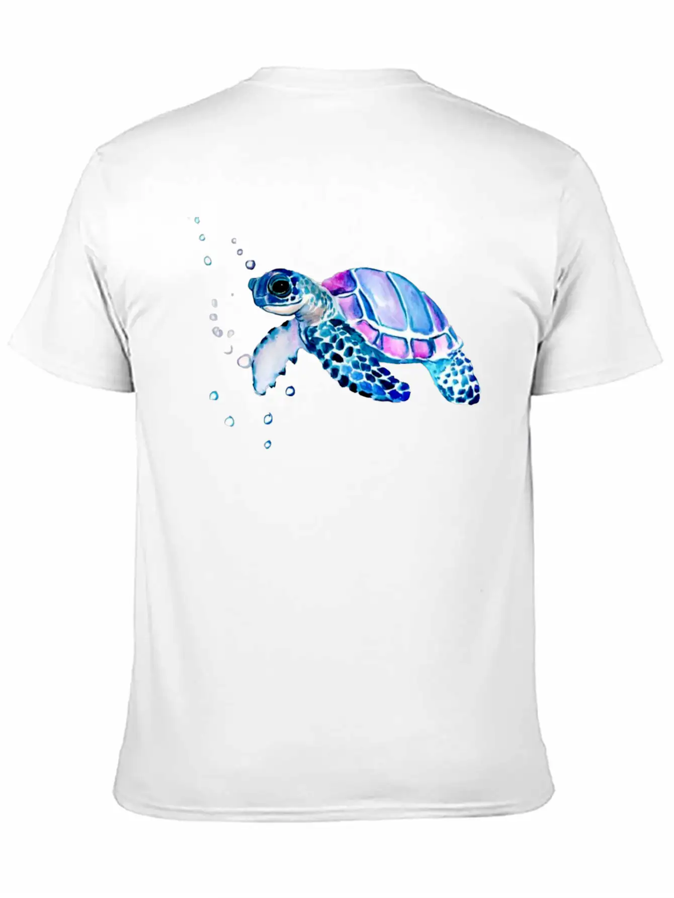 Turtle Colorful Basic Graphic T-Shirt – Daily Comfort In Soft Cotton