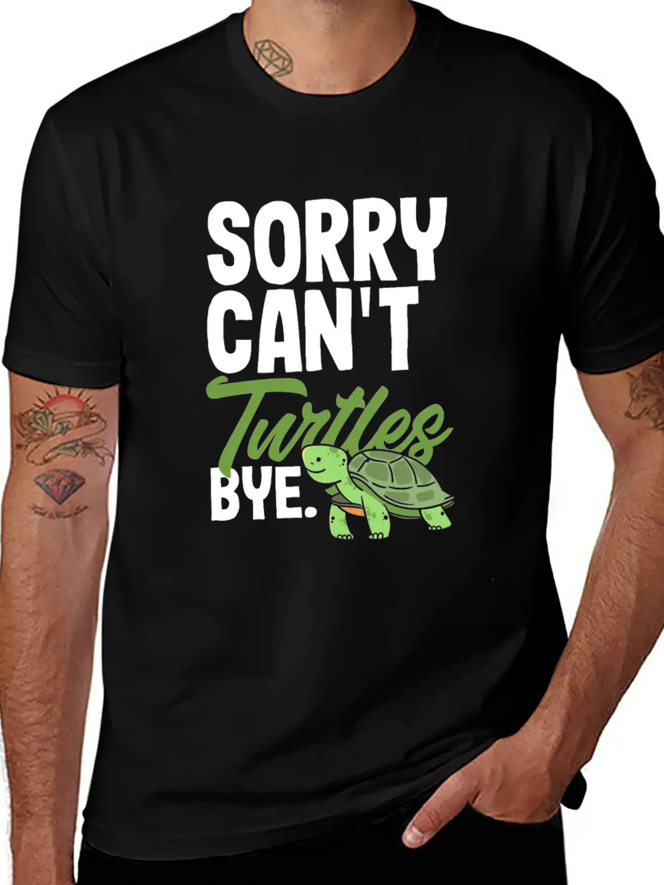 Turtle Sea Turtle Gift Stylish Everyday T-Shirt – Unisex Basic Cotton Tee